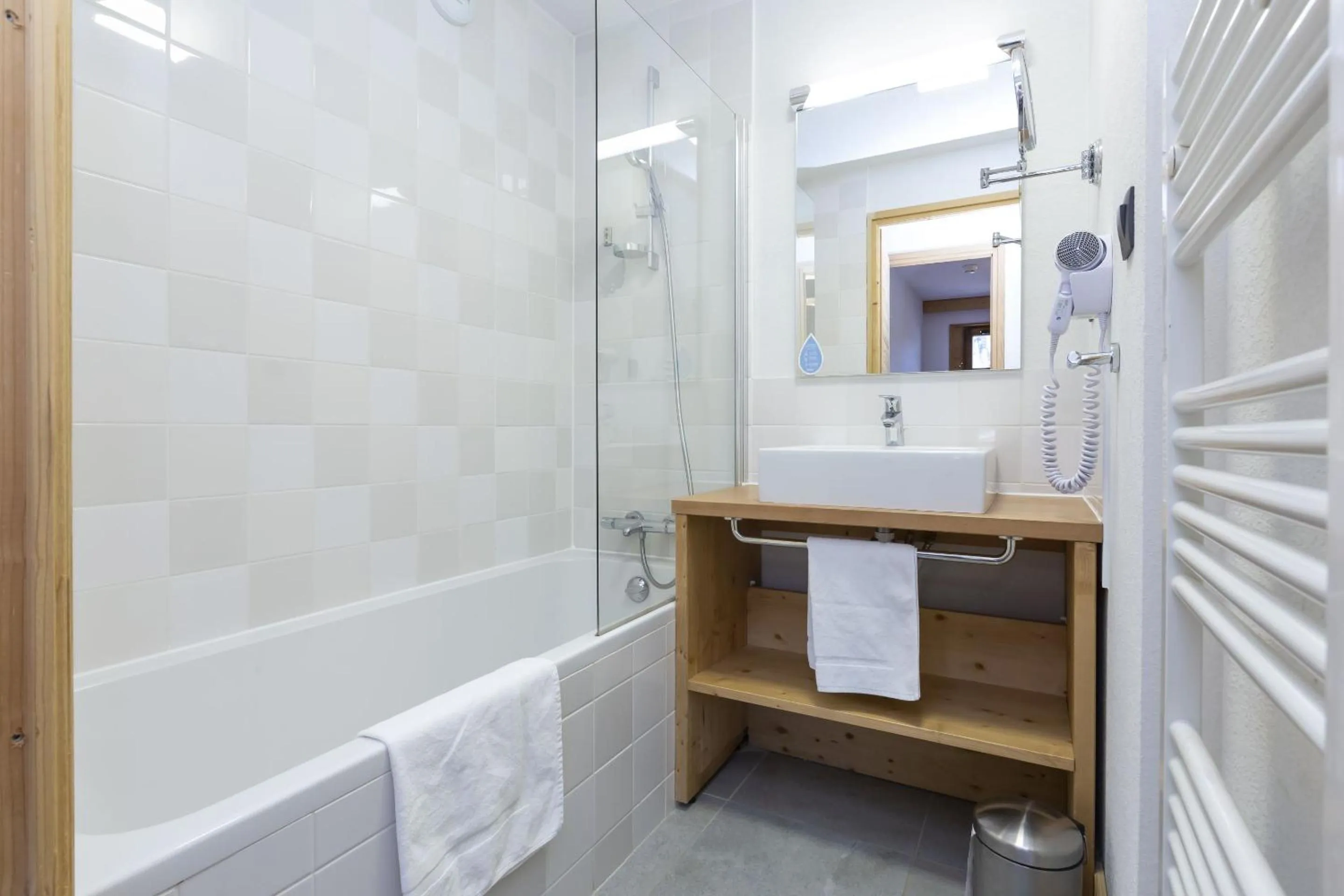 Bathroom in Résidence Odalys Les Fermes de Châtel