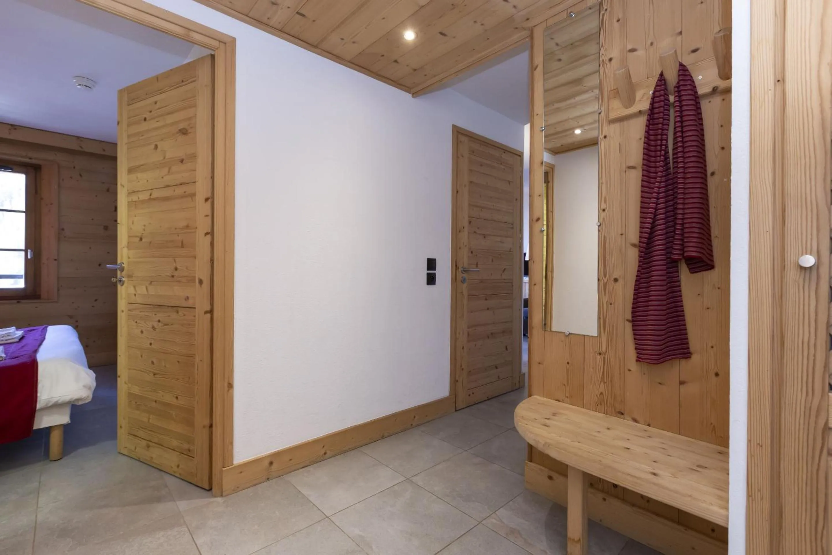 Bedroom in Résidence Odalys Les Fermes de Châtel