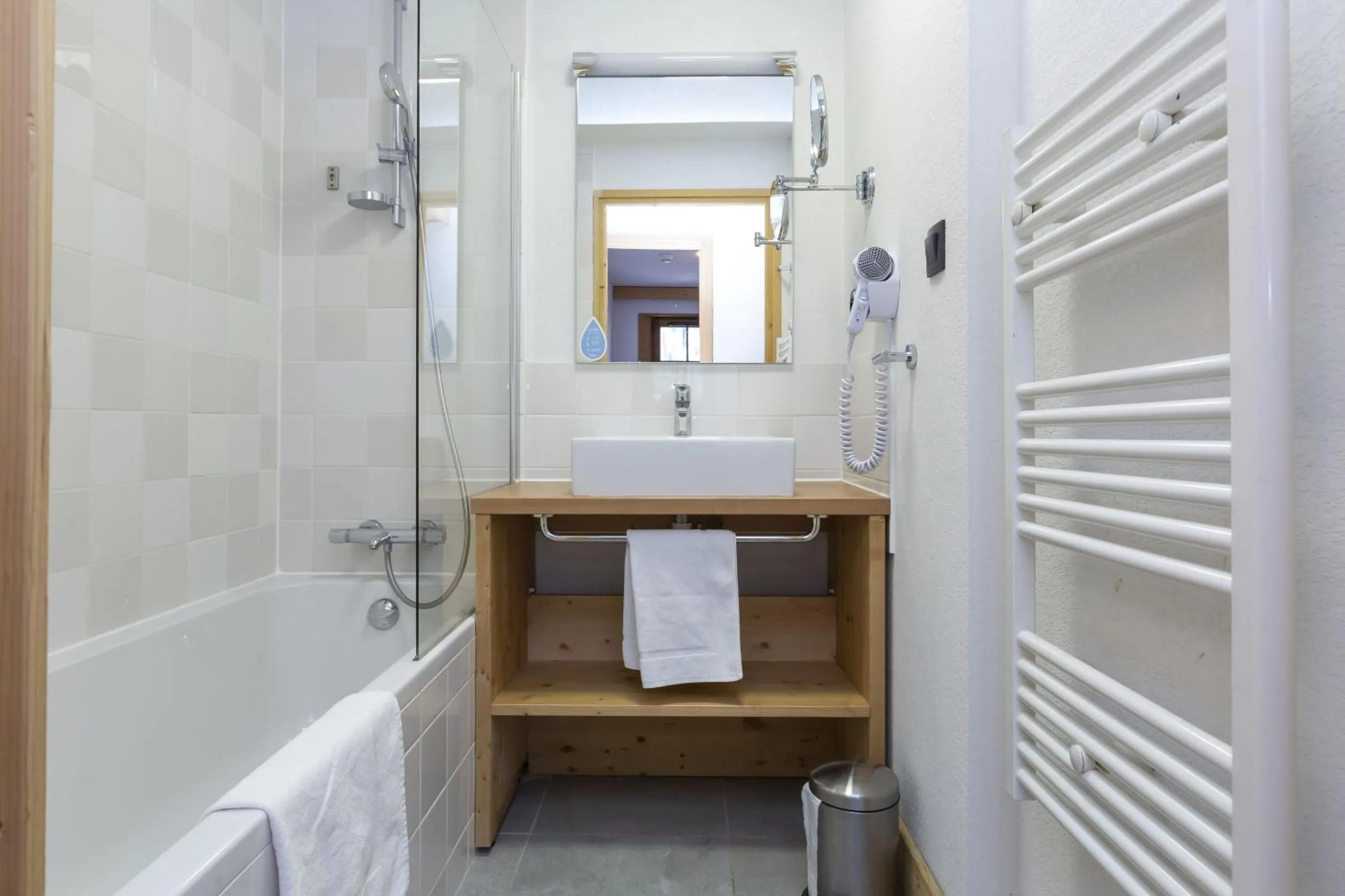 Bathroom in Résidence Odalys Les Fermes de Châtel