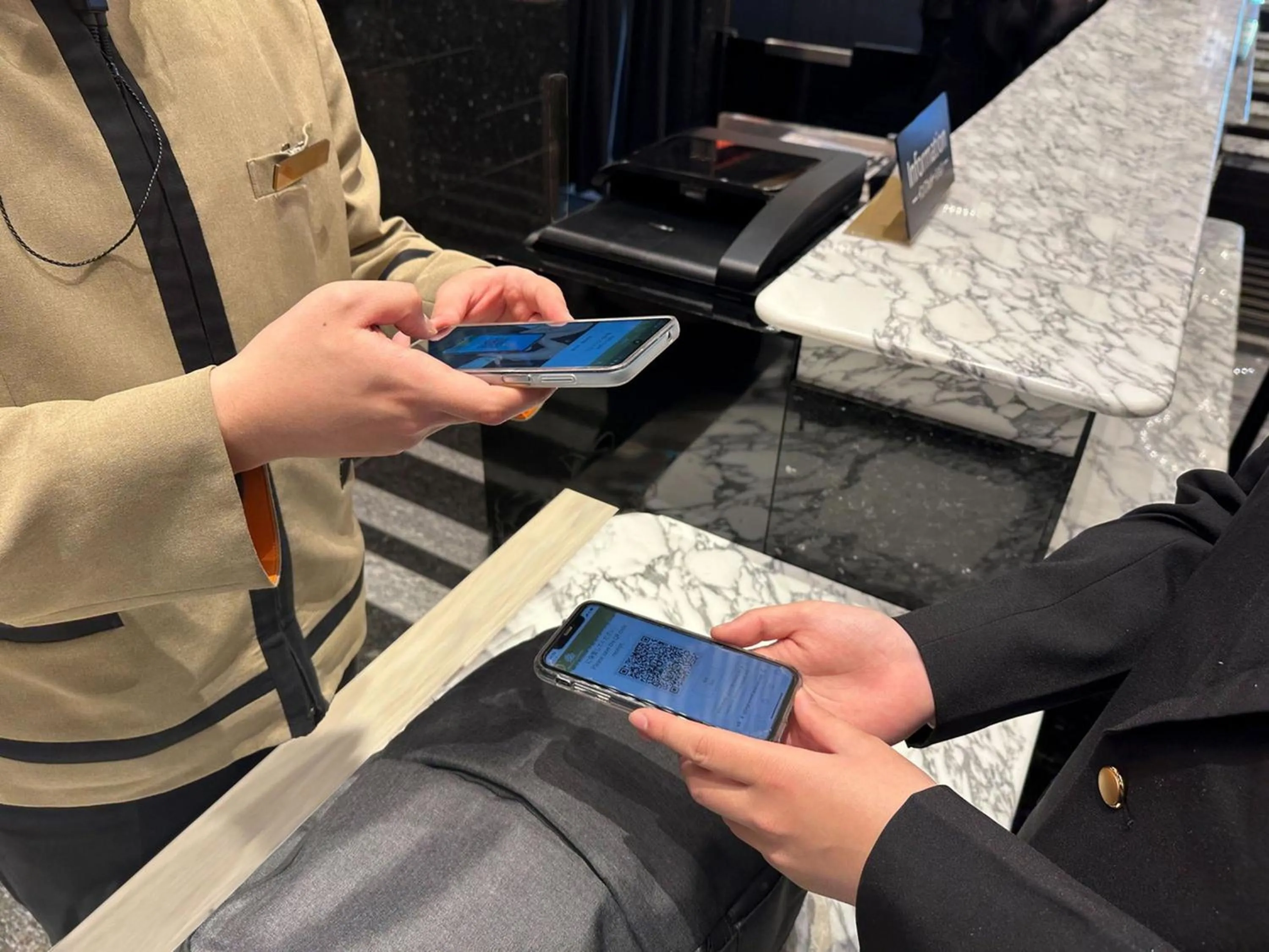 Lobby or reception in APA Hotel Sapporo Odori Ekimae Nishi