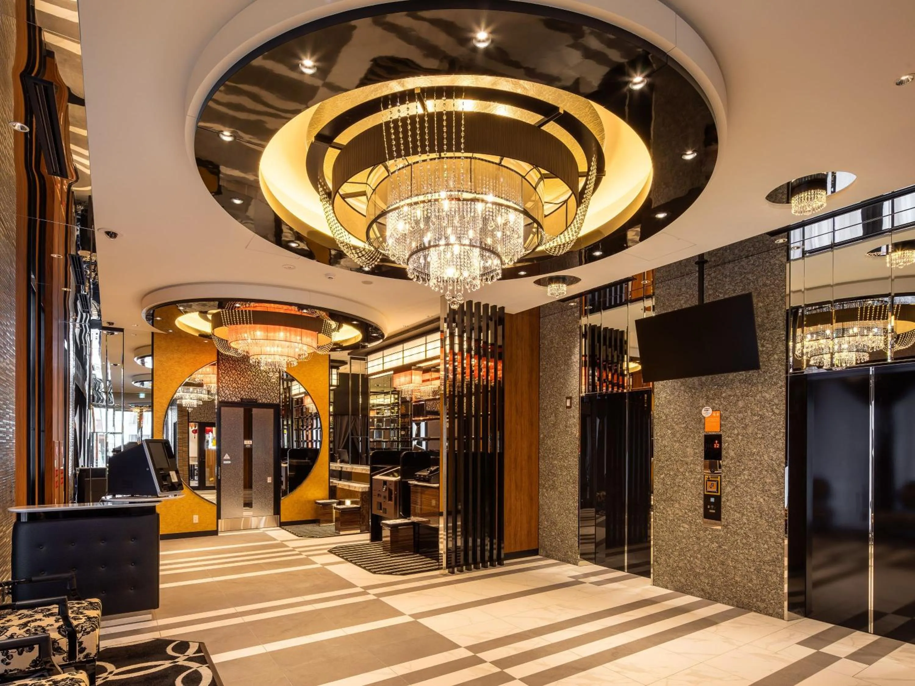 Lobby or reception in APA Hotel Sapporo Odori Ekimae Nishi