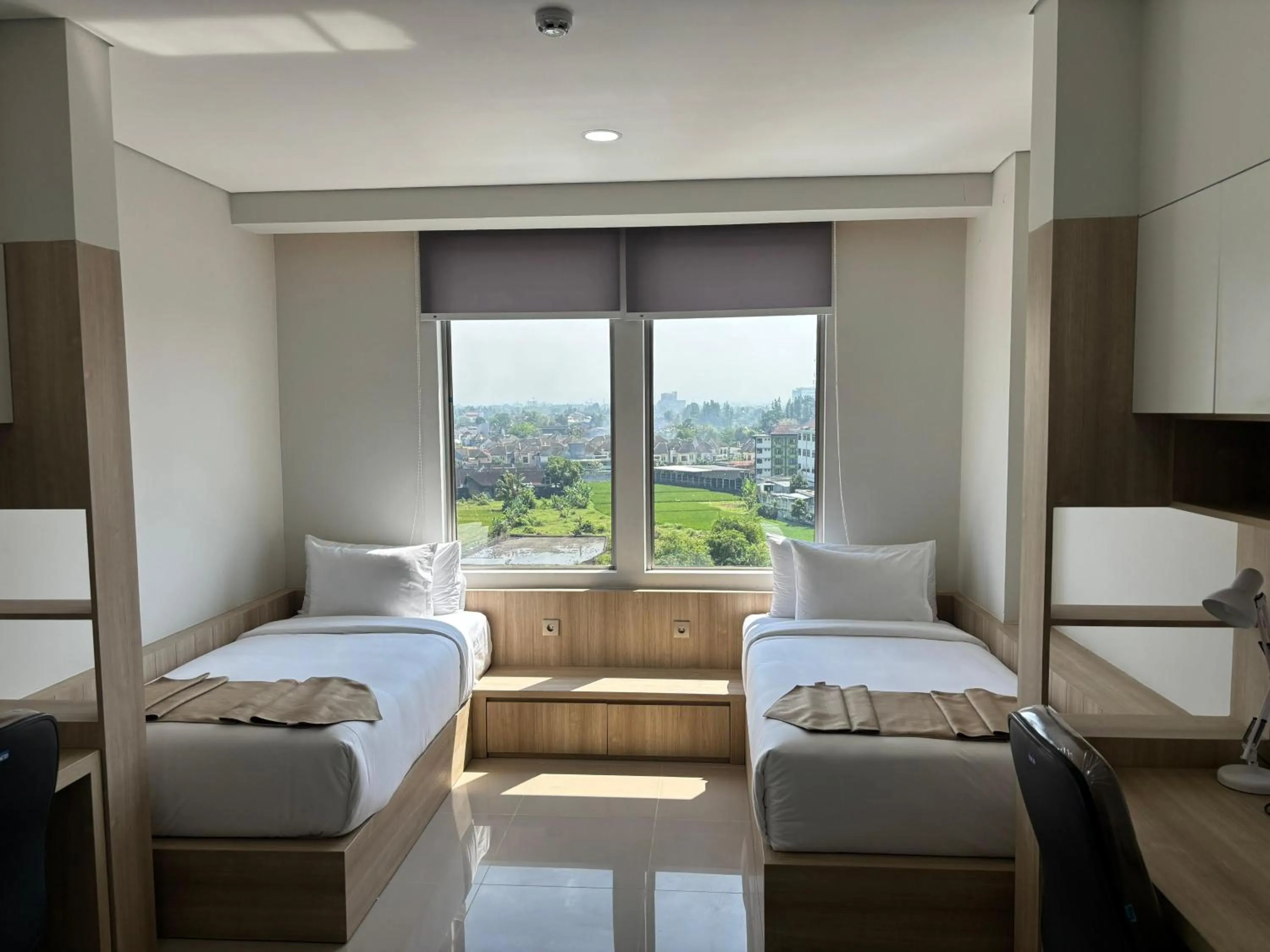 Bed in University Hotel UMY