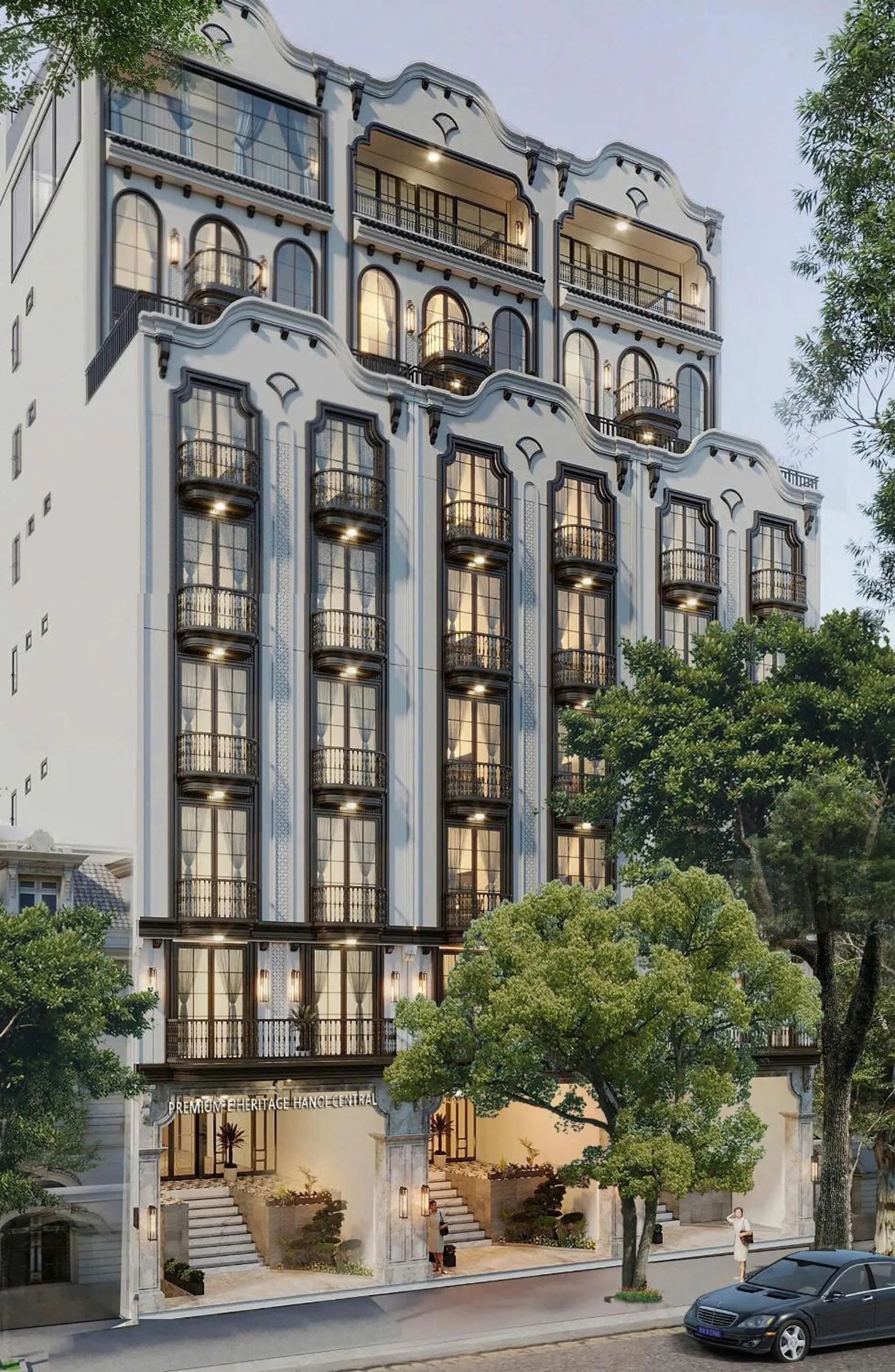 Property building in L'Heritage Premium Hanoi Central