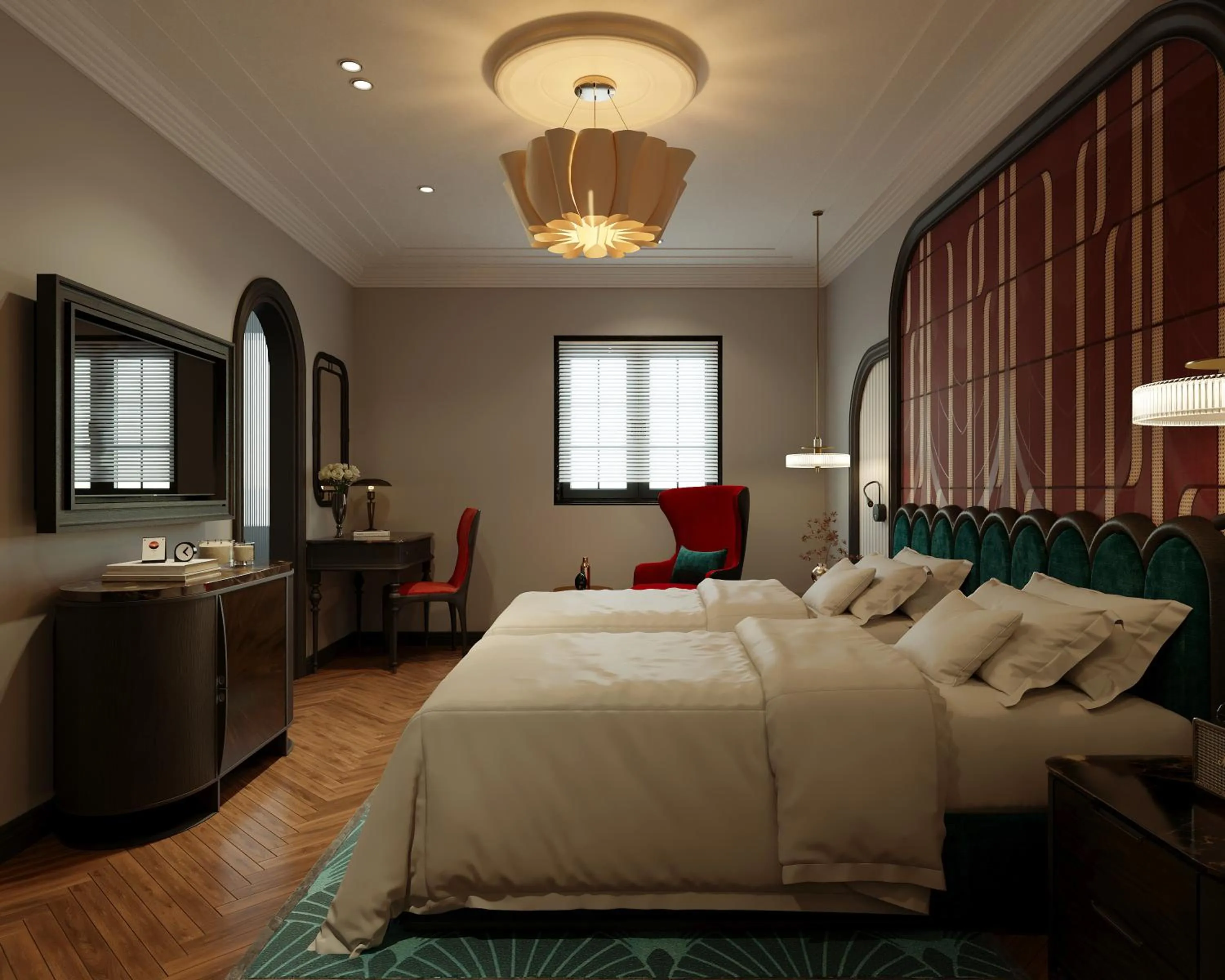 Bedroom, Bed in L'Heritage Premium Hanoi Central