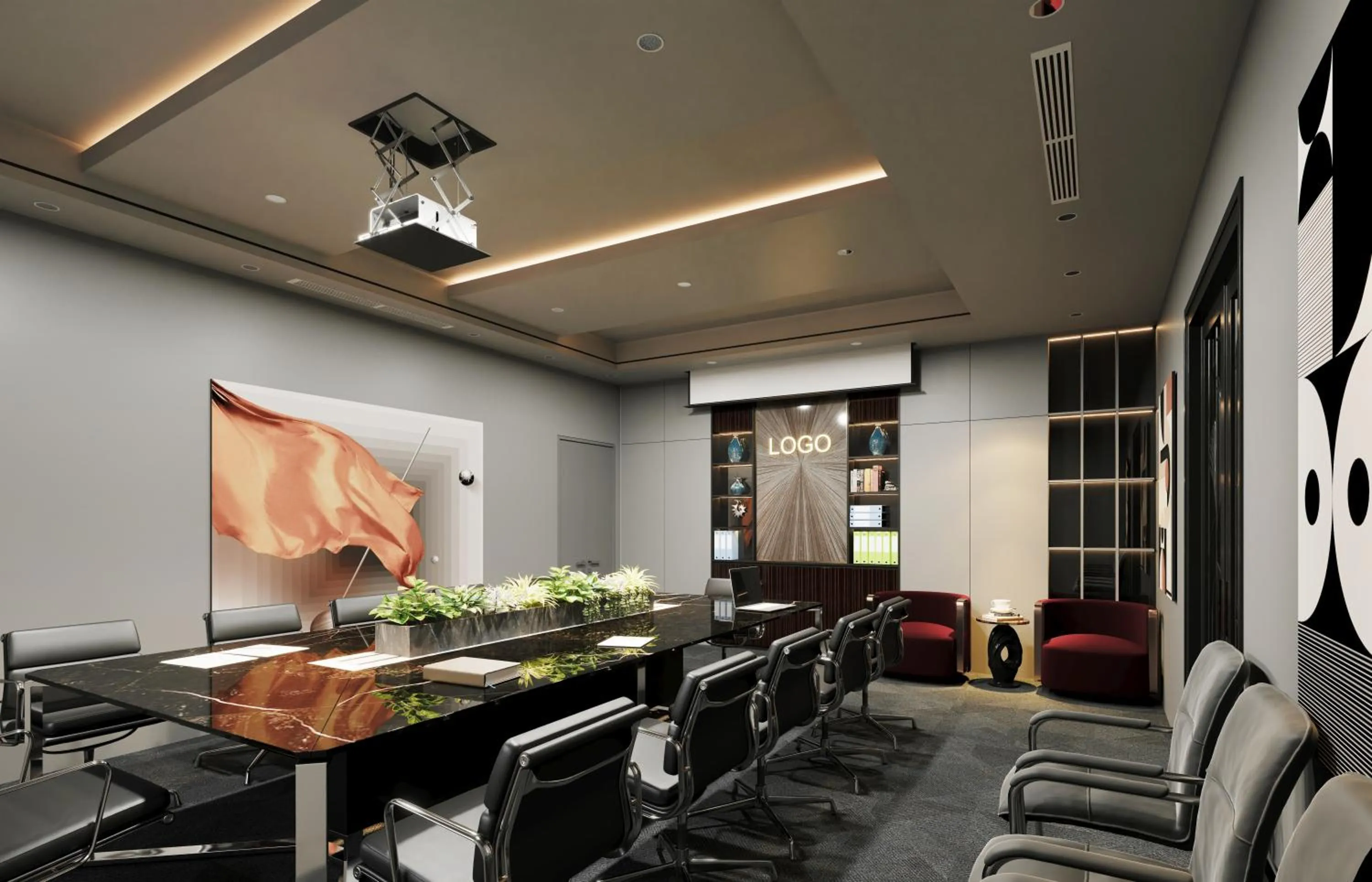 Meeting/conference room in L'Heritage Premium Hanoi Central