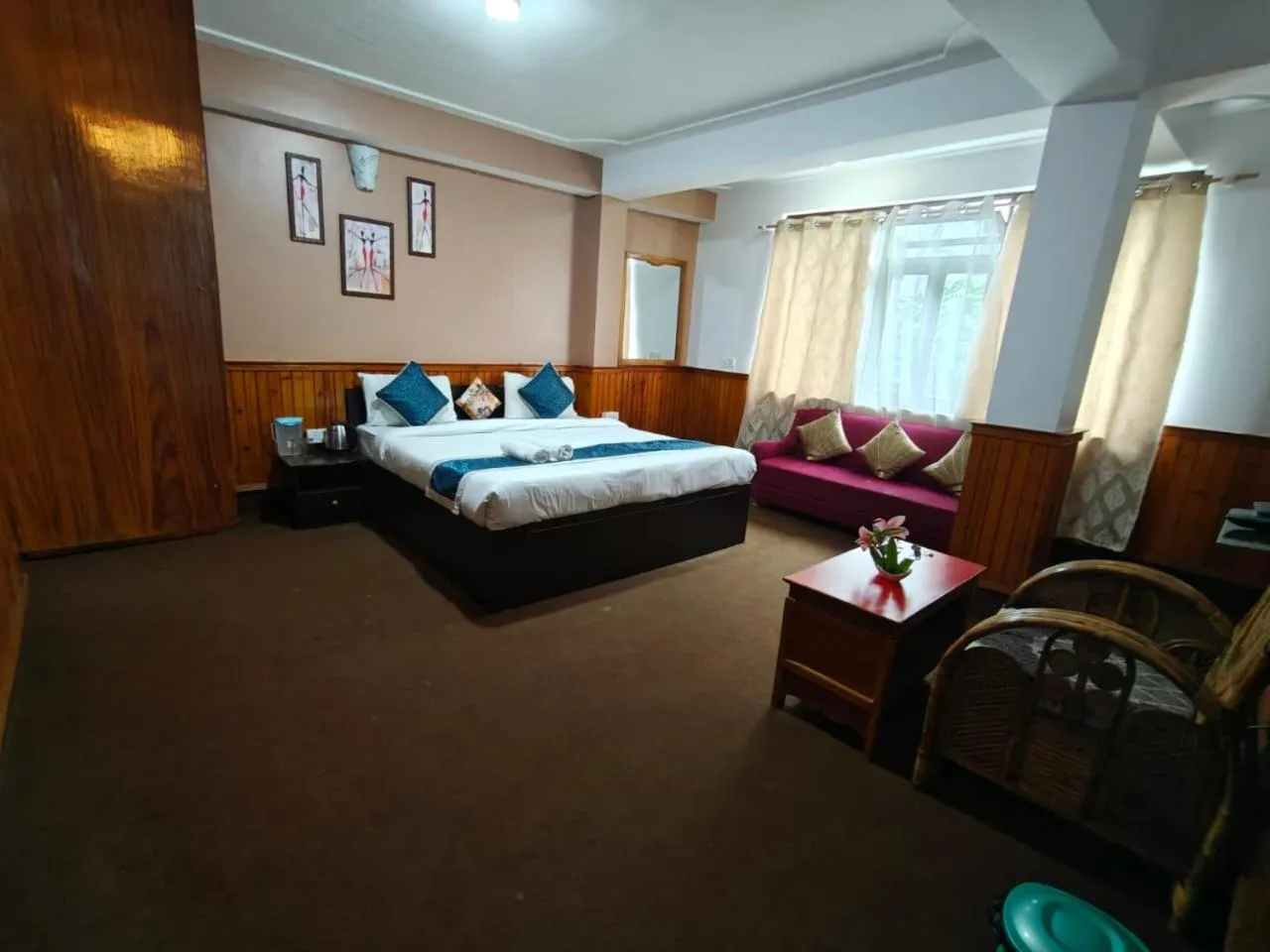 Bed in Hotel Sunmount Mayal Retreat