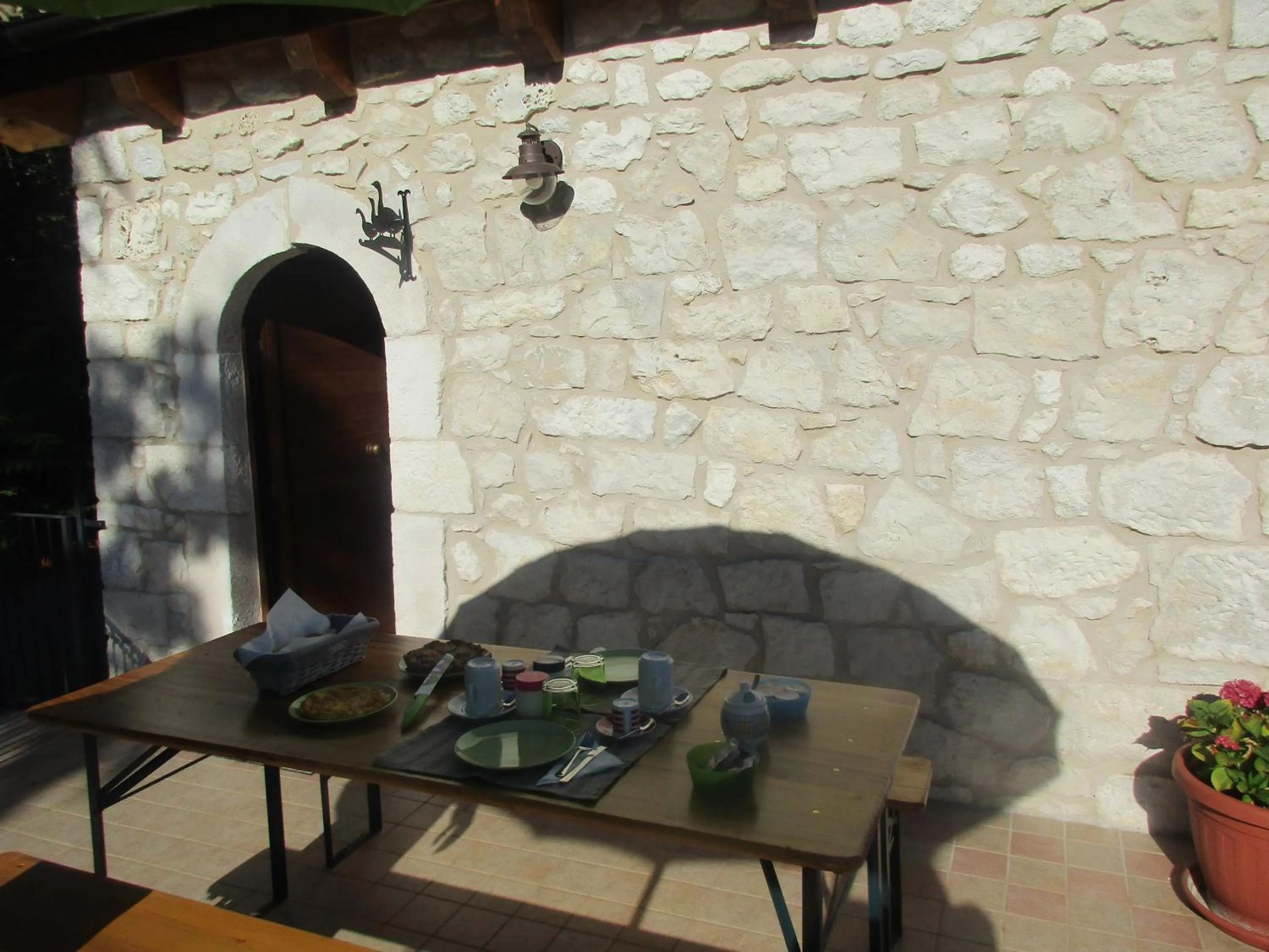 Balcony/Terrace in B&B Masseria Majella