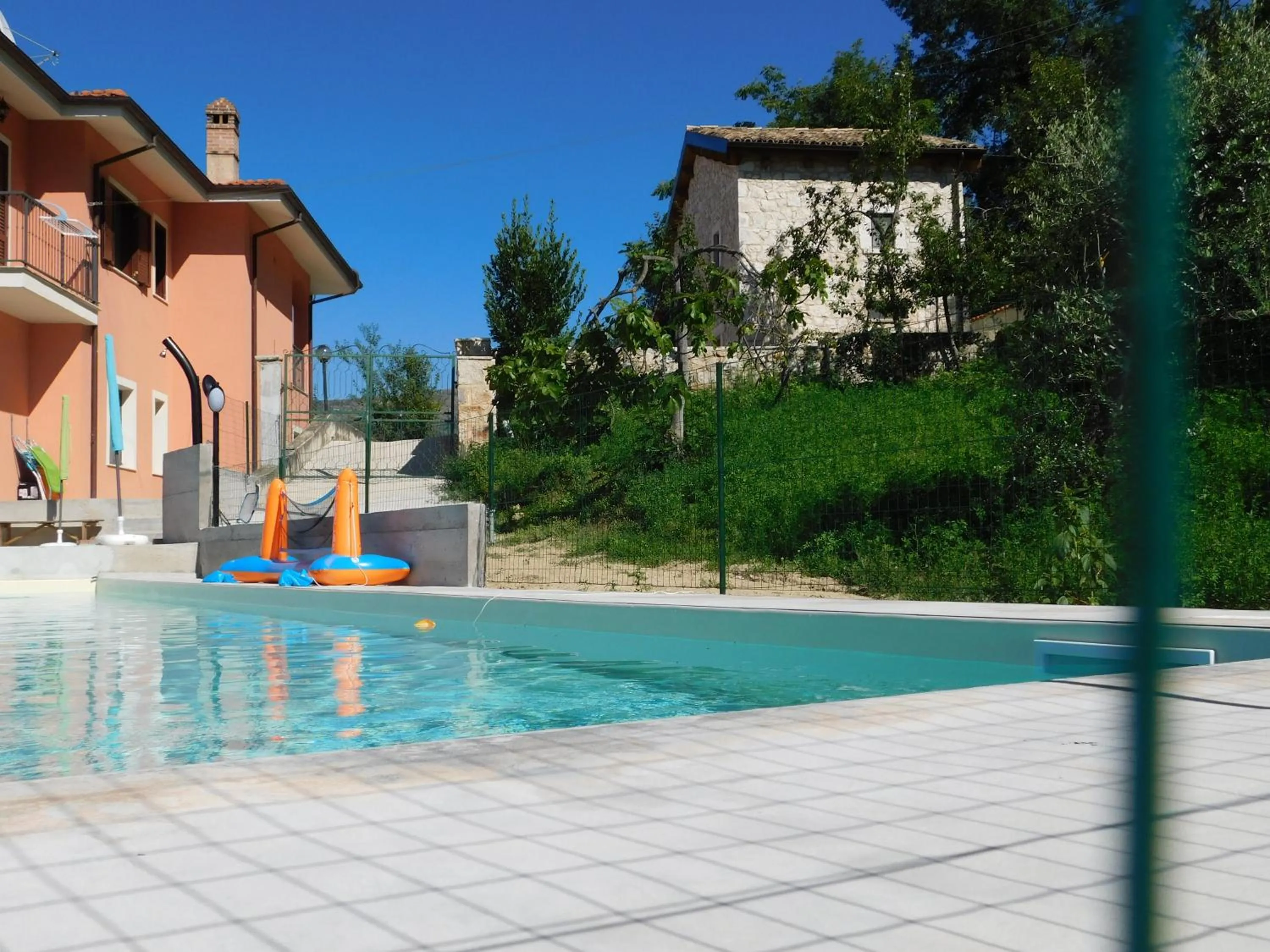 Pool view in B&B Masseria Majella