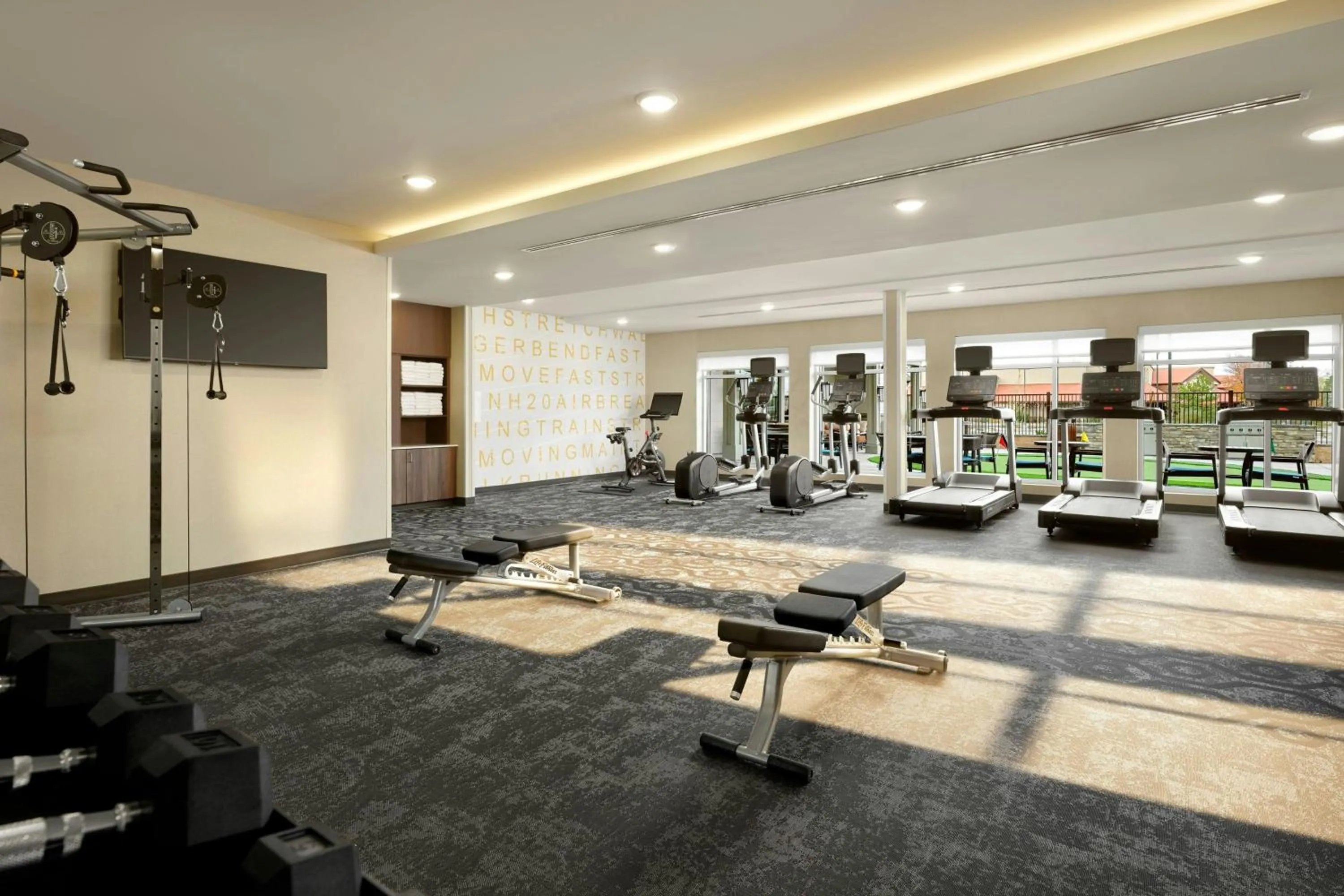 Fitness centre/facilities in Residence Inn by Marriott Reno South