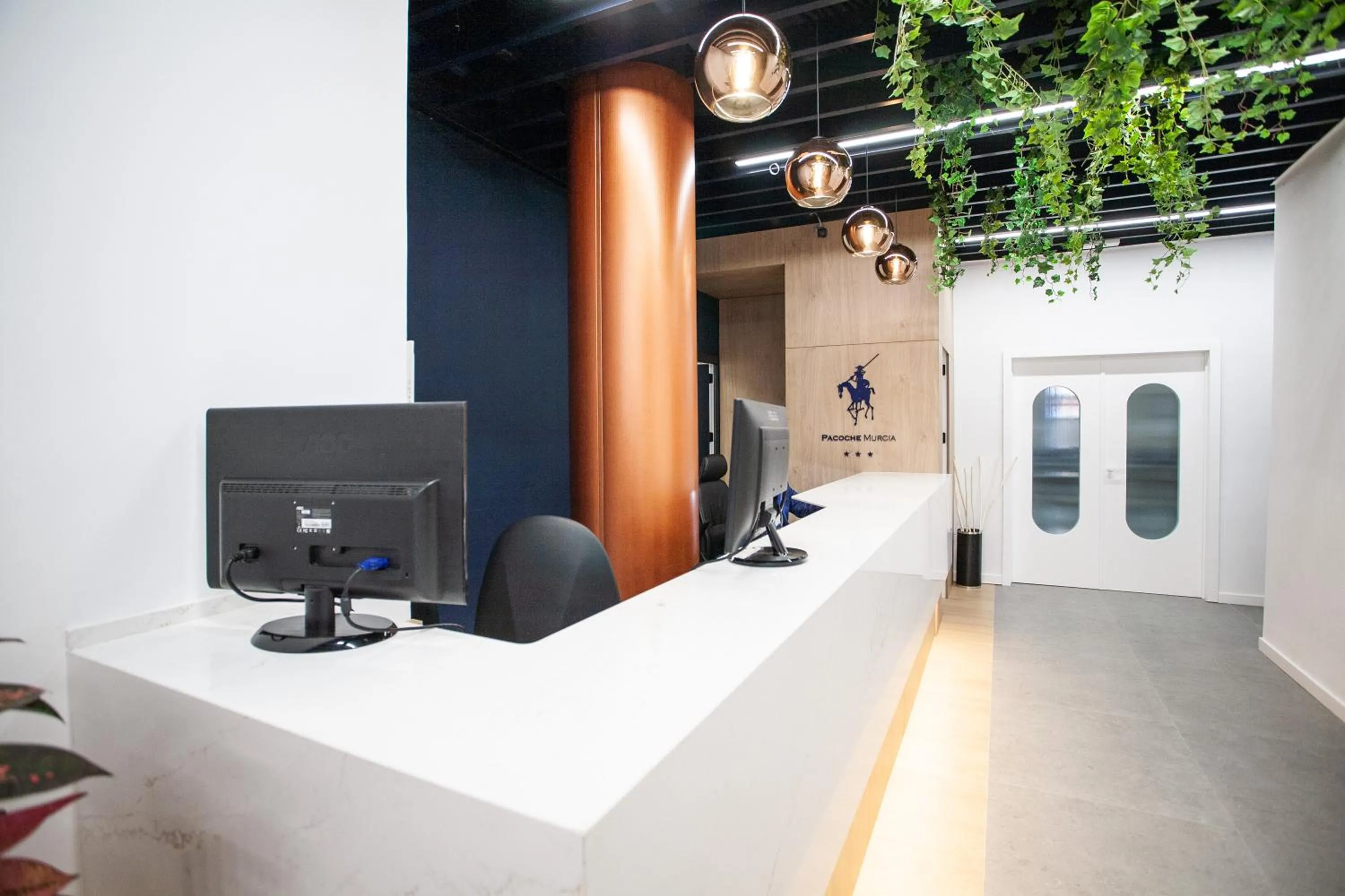 Lobby or reception in Pacoche Murcia