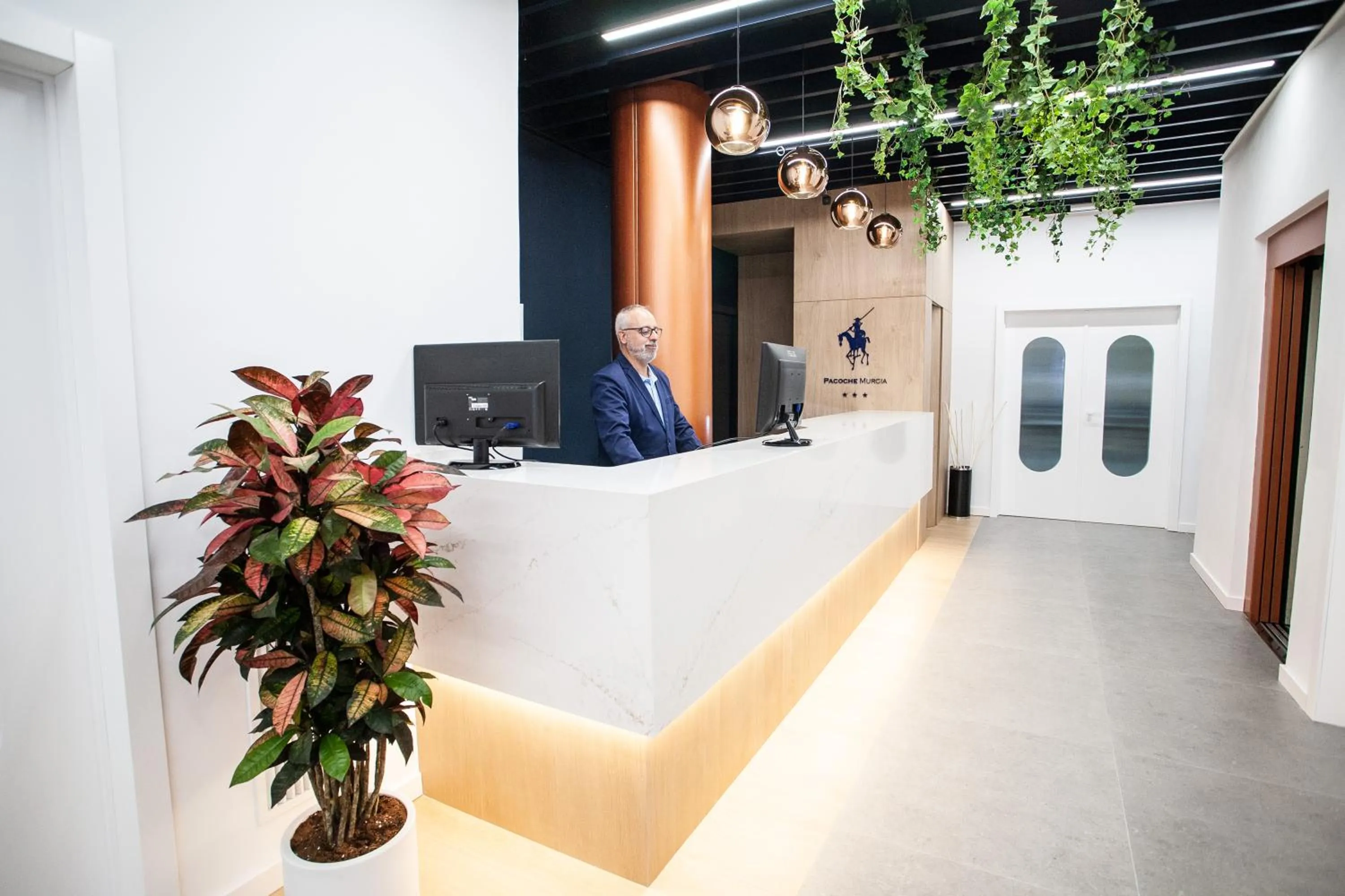 Lobby or reception in Pacoche Murcia