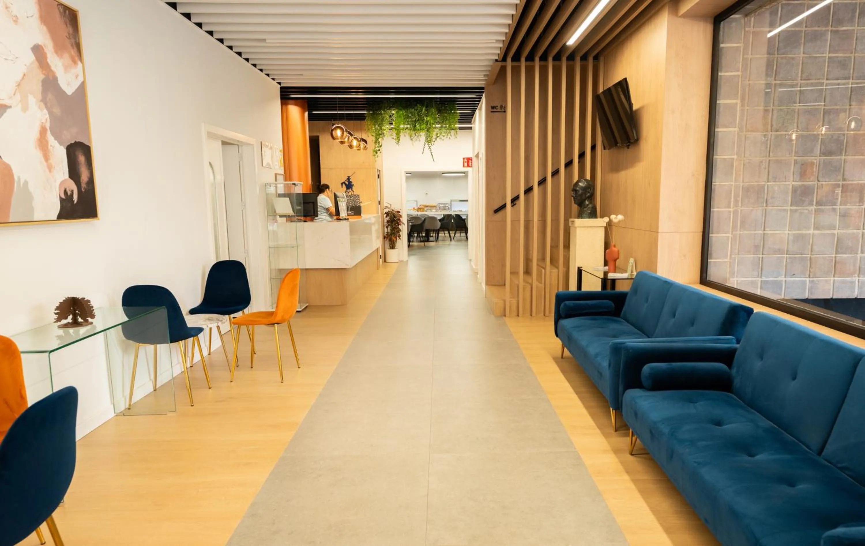 Lobby or reception in Pacoche Murcia