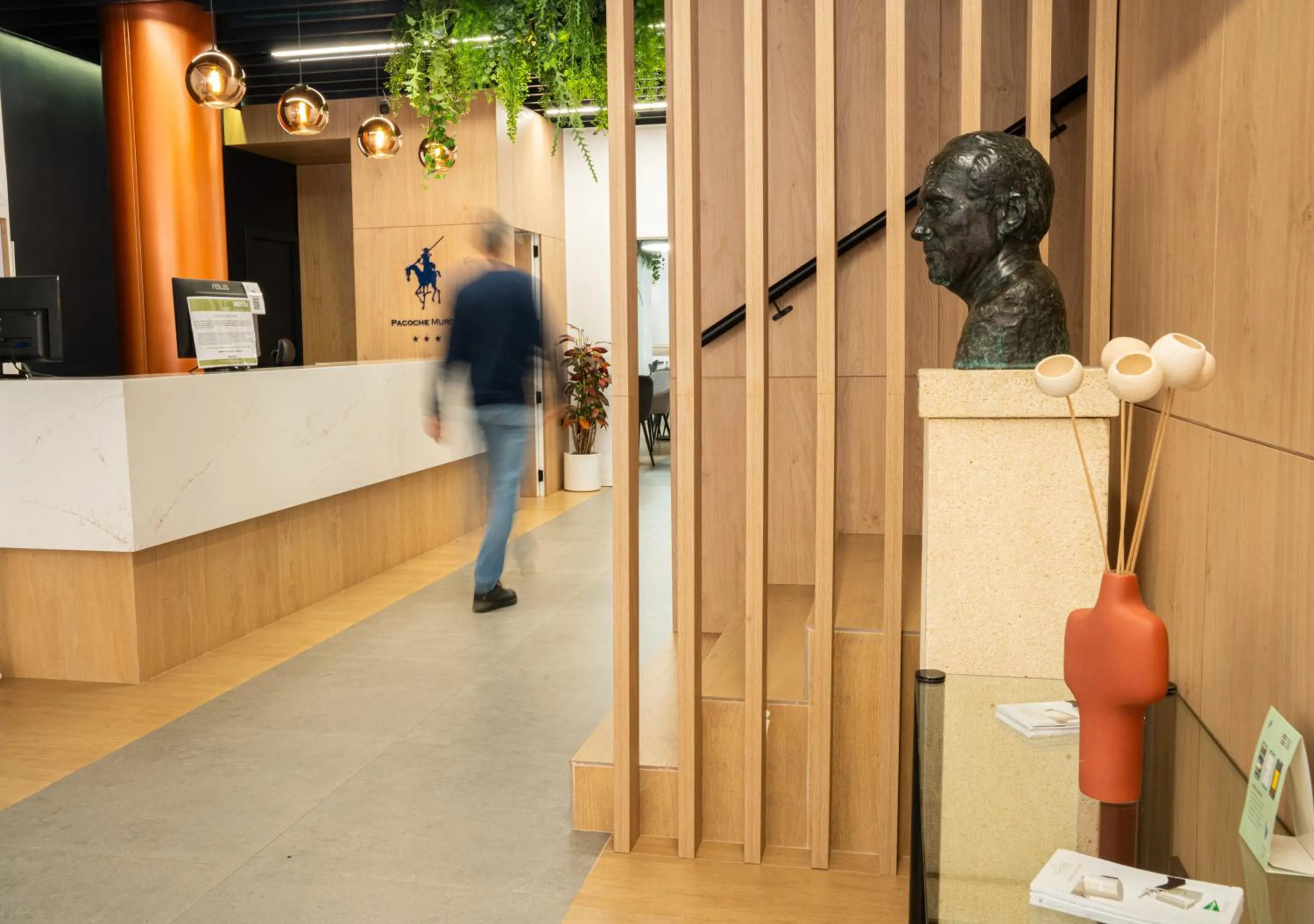 Lobby or reception in Pacoche Murcia