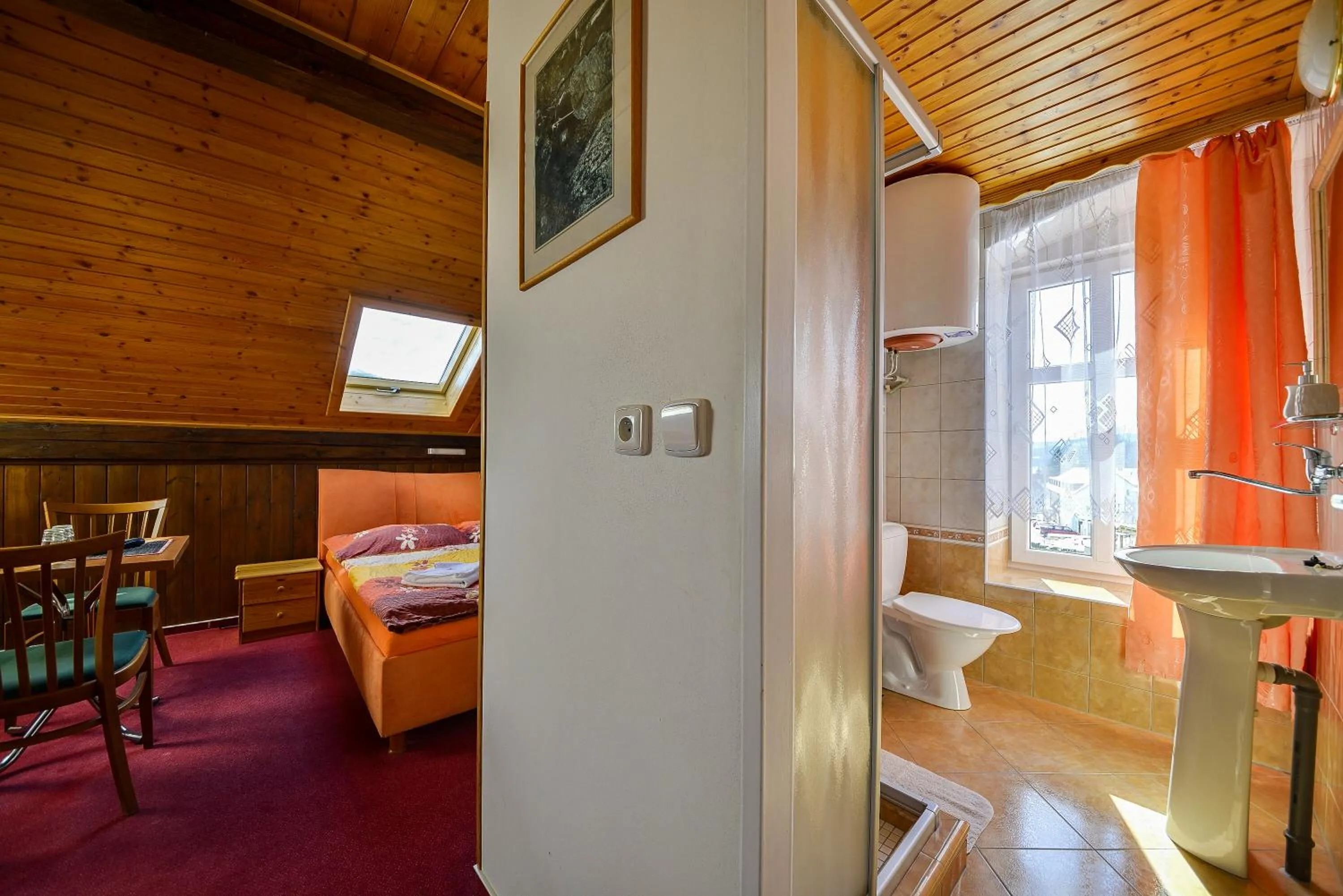Bed in Penzion Kameňák