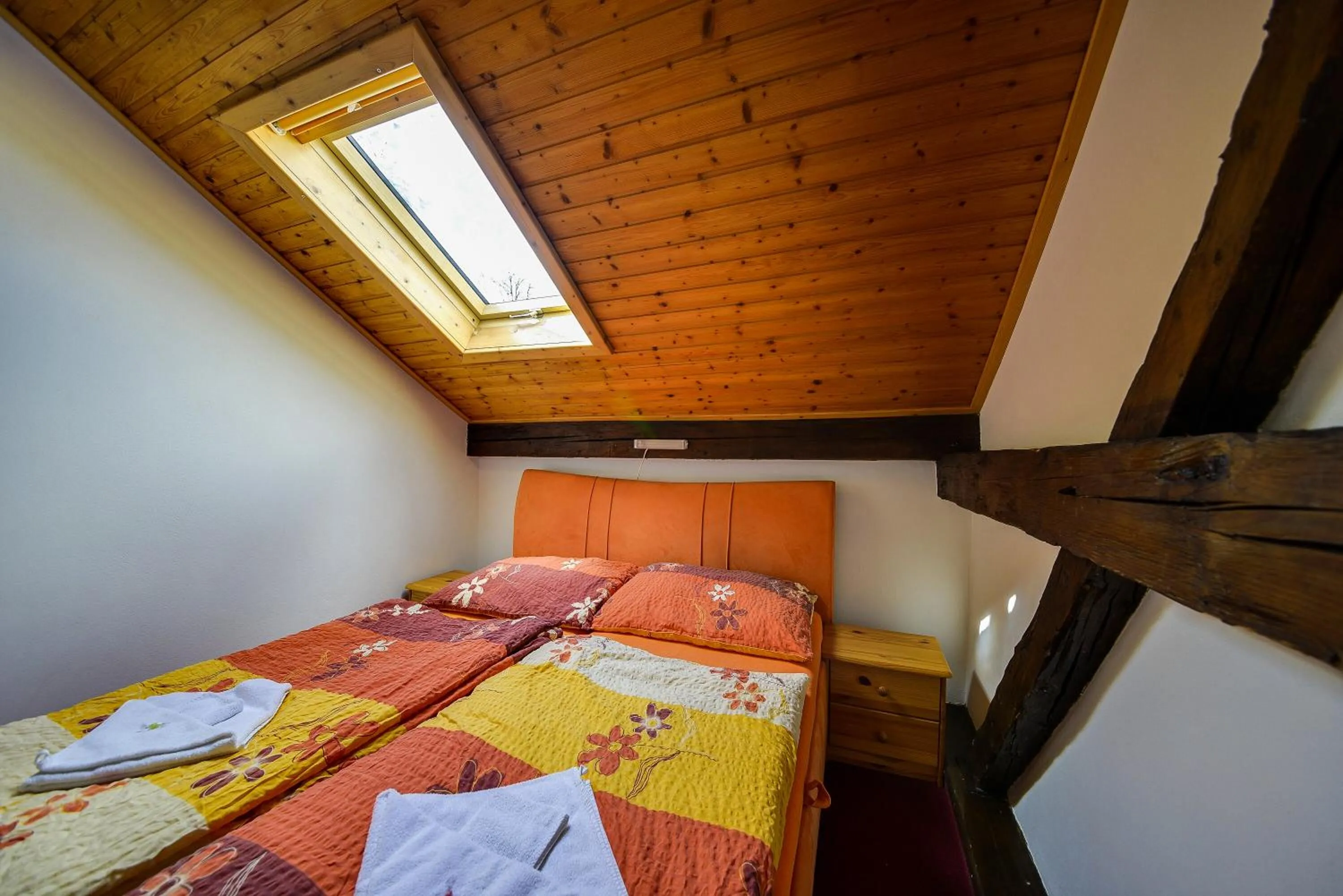 Bed in Penzion Kameňák