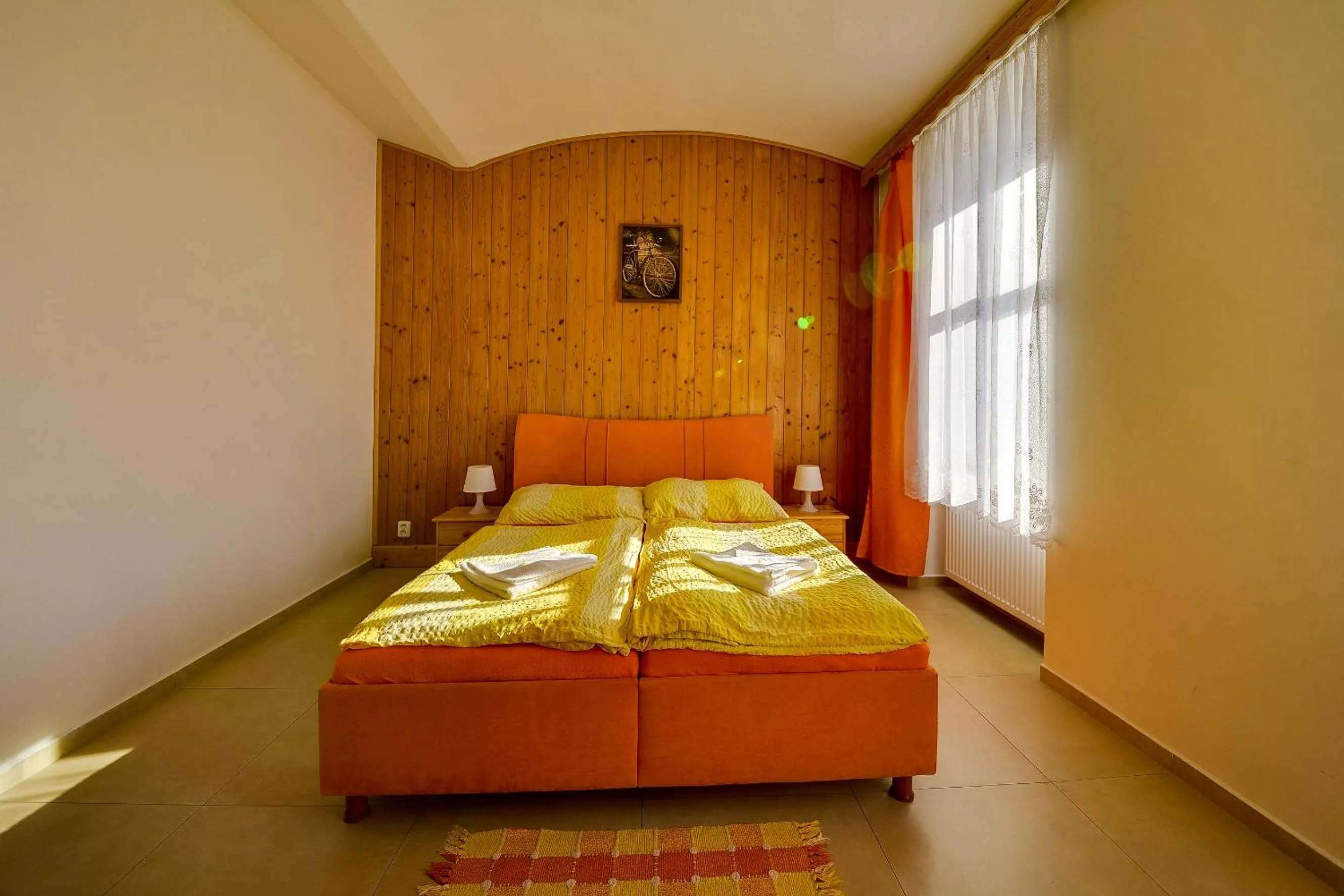 Bed in Penzion Kameňák