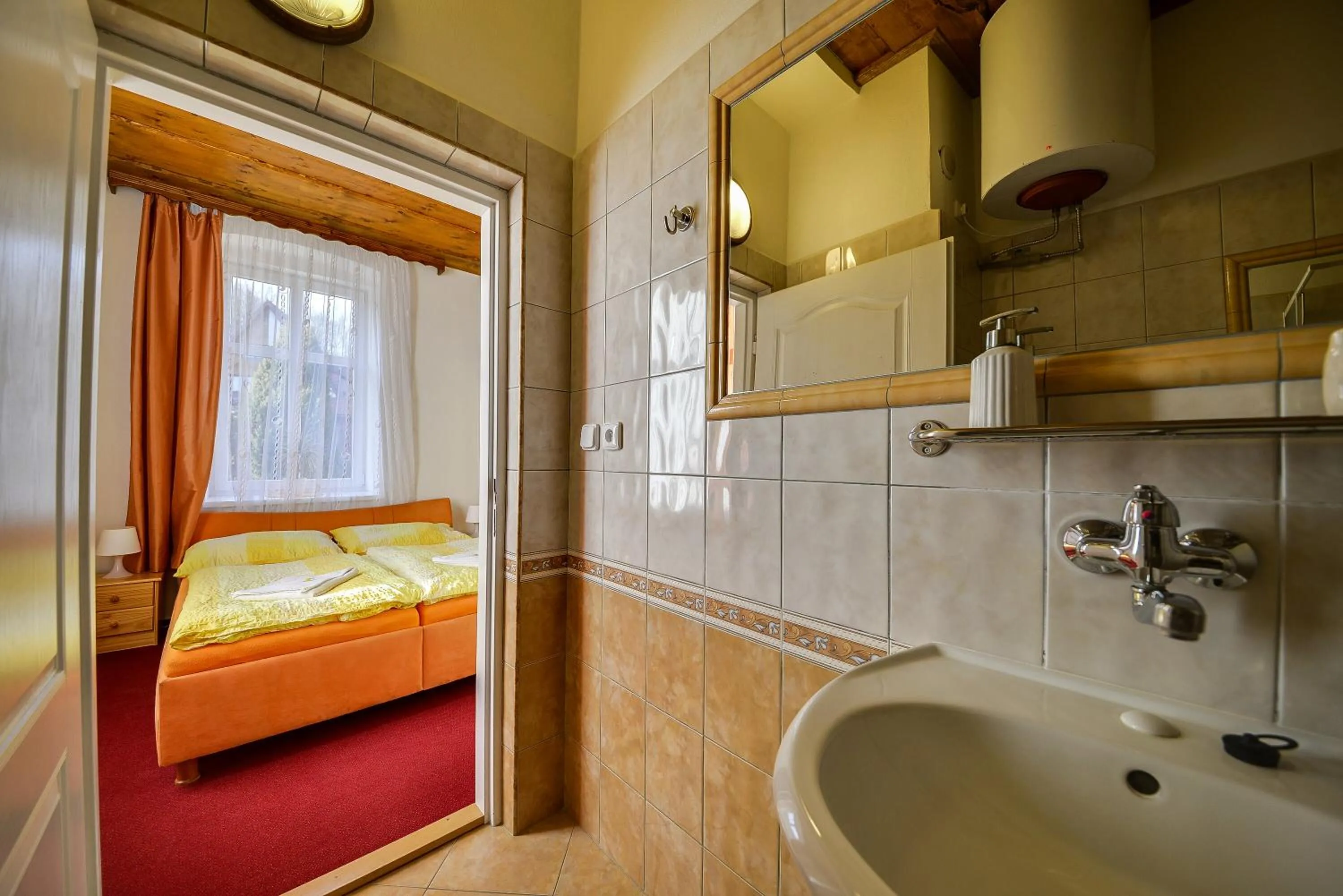 Bed in Penzion Kameňák