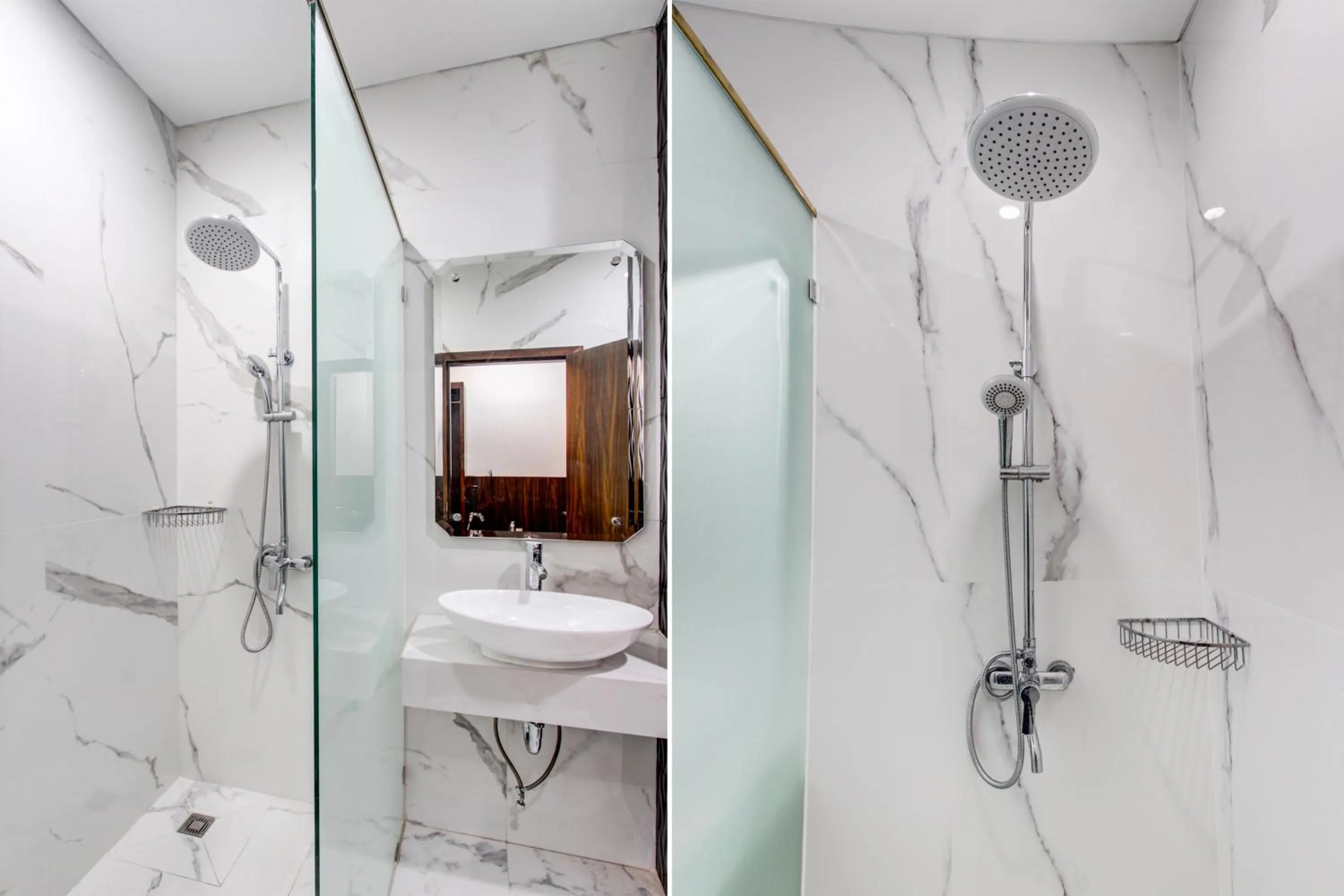 Bathroom in Townhouse OAK Near The Park Mall Semarang Formerly Semarang Boutique Hotel