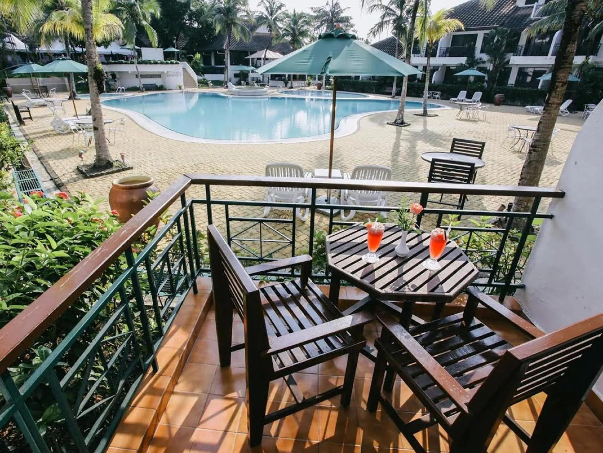 Pool view in Residence Inn Cherating