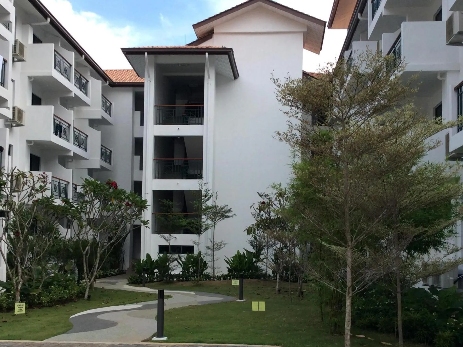 Garden view in Residence Inn Cherating