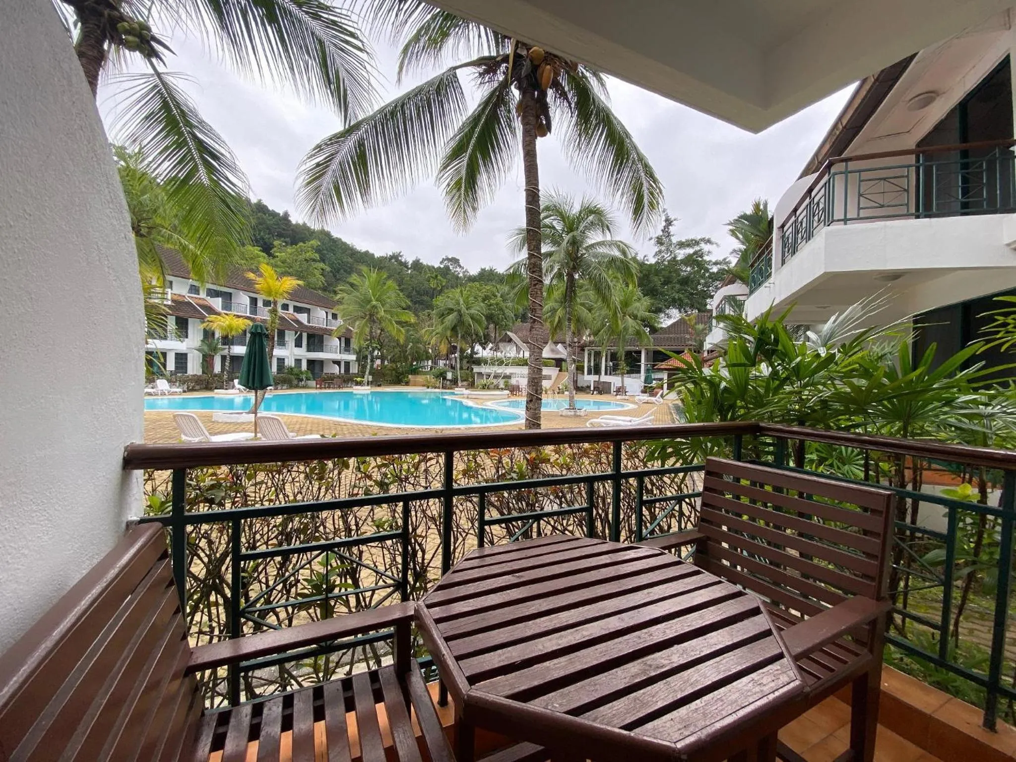 Pool view in Residence Inn Cherating