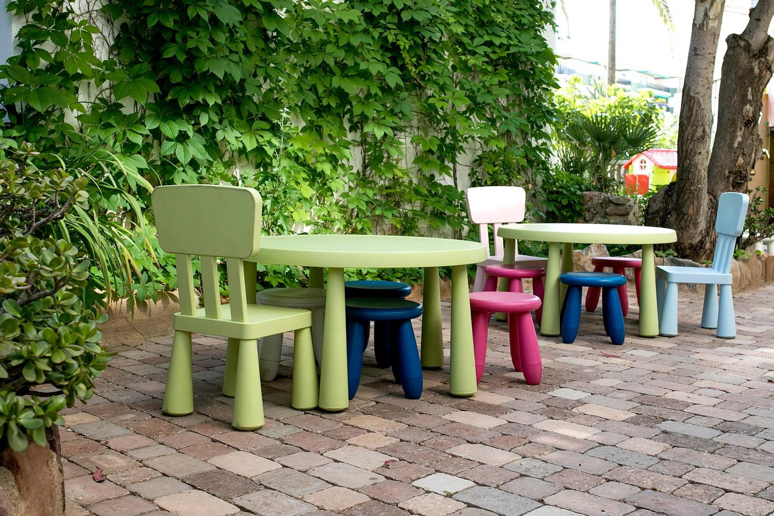 Patio in Hotel Bersoca