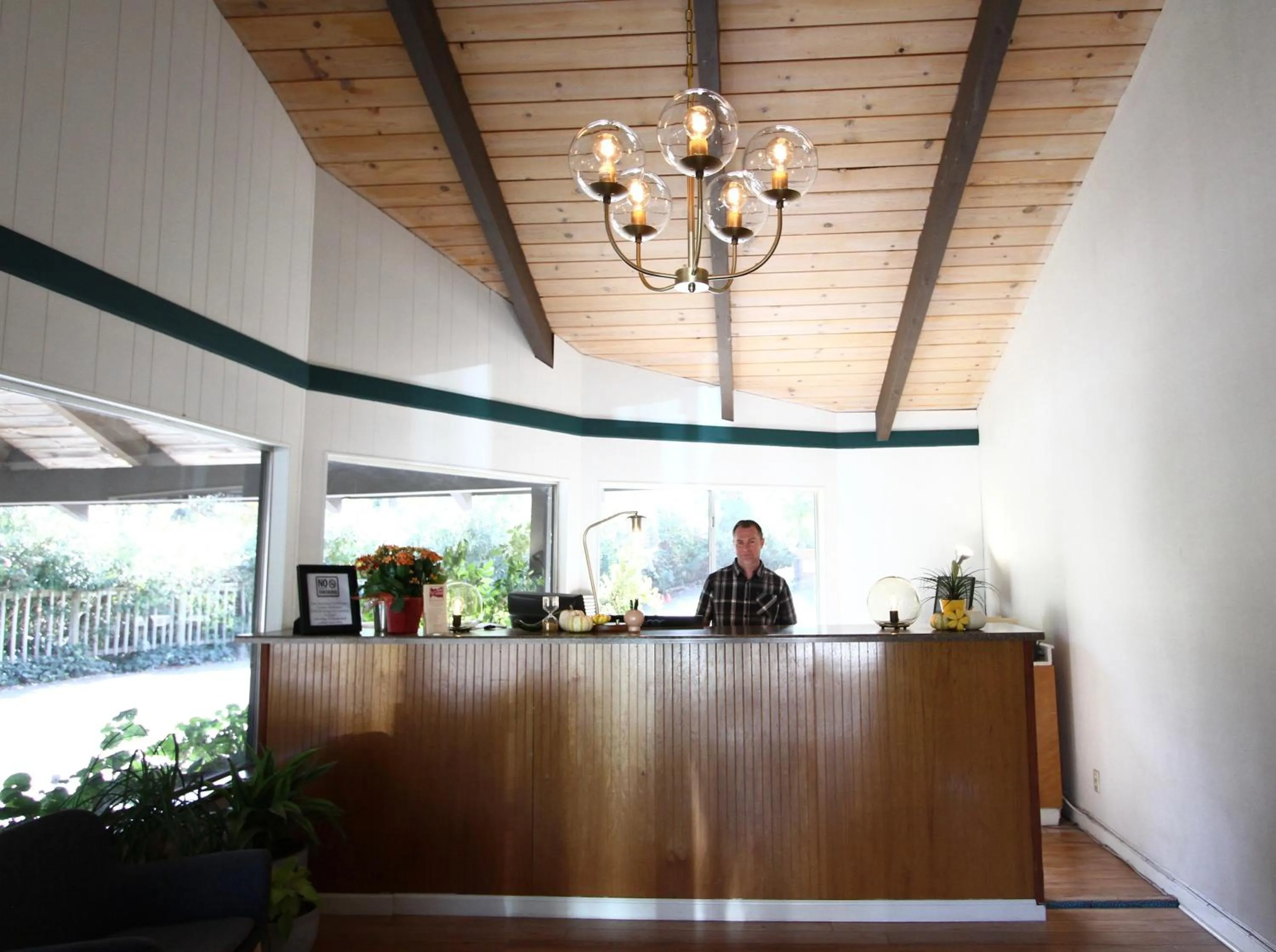 Lobby or reception in The Occidental Lodge