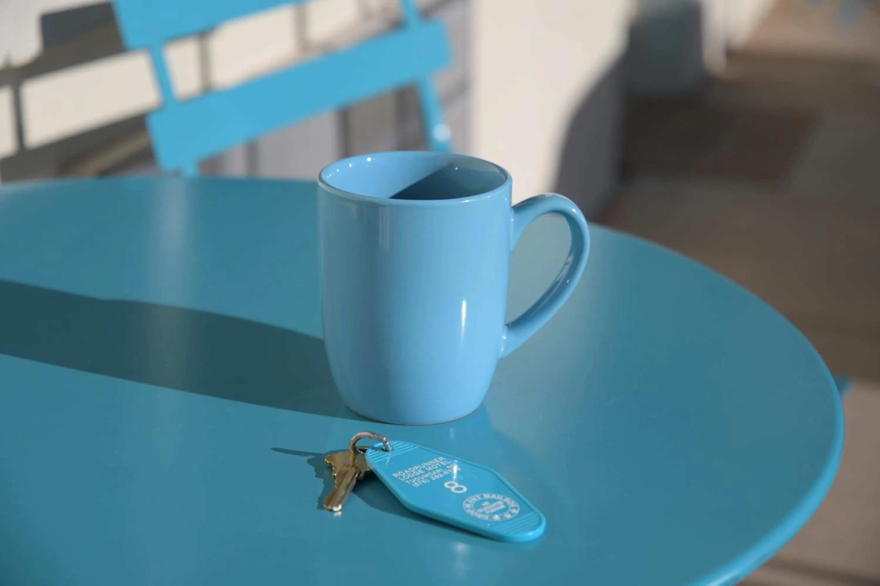 Coffee/tea facilities in Roadrunner Lodge Motel