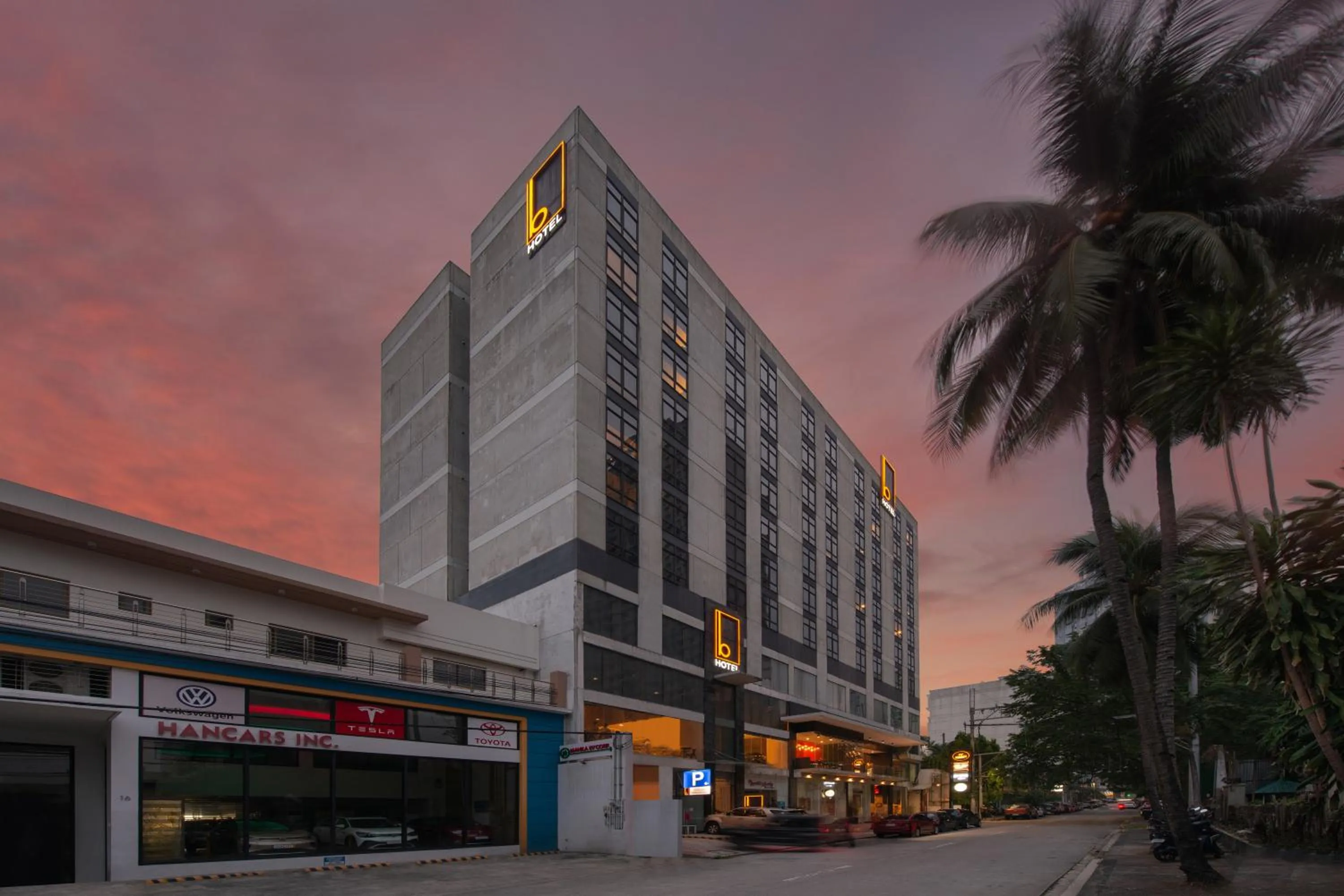 Property building in The B Hotel Quezon City