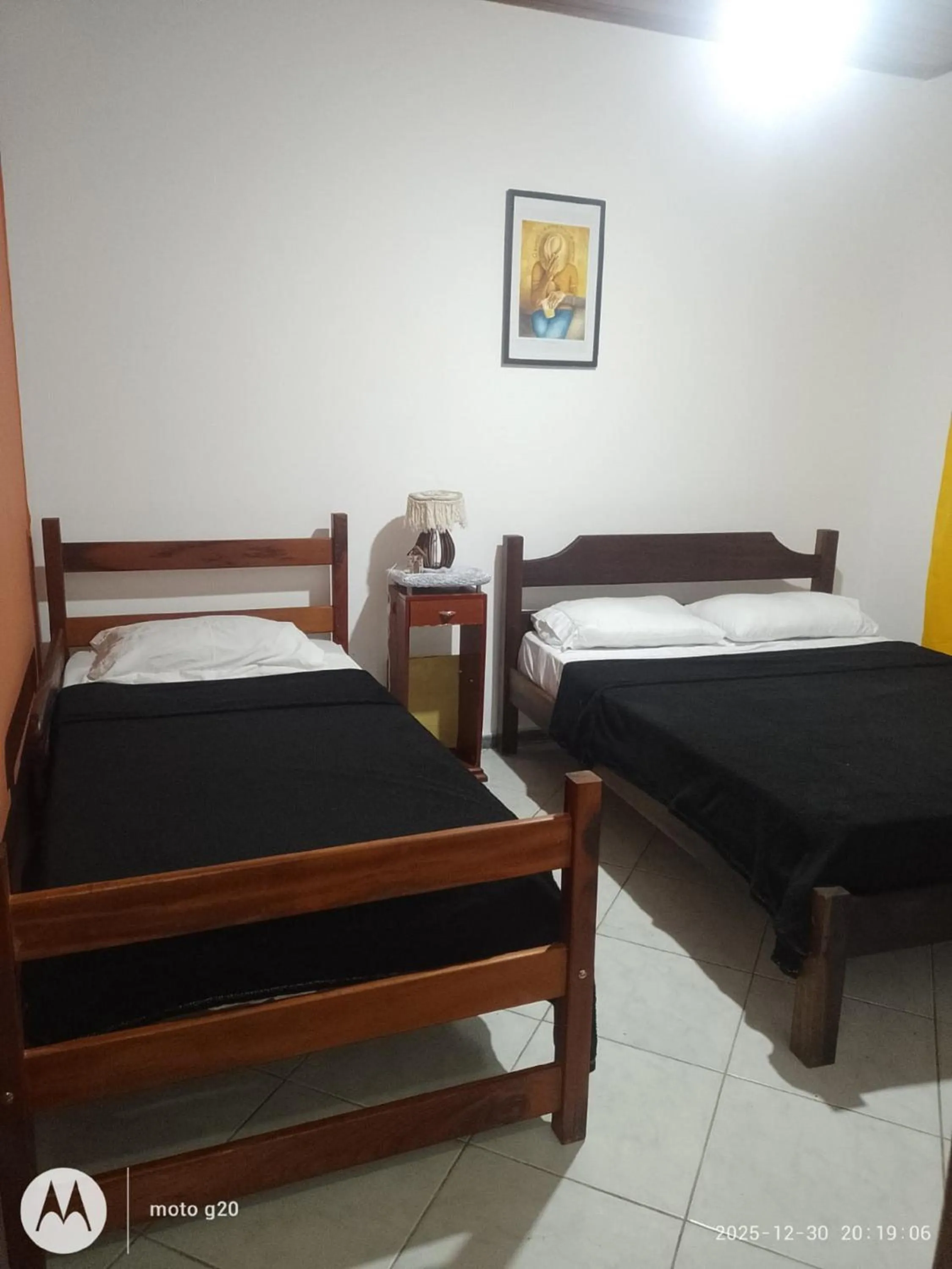 Bed in Hospedagem La Casa Agus Buzios