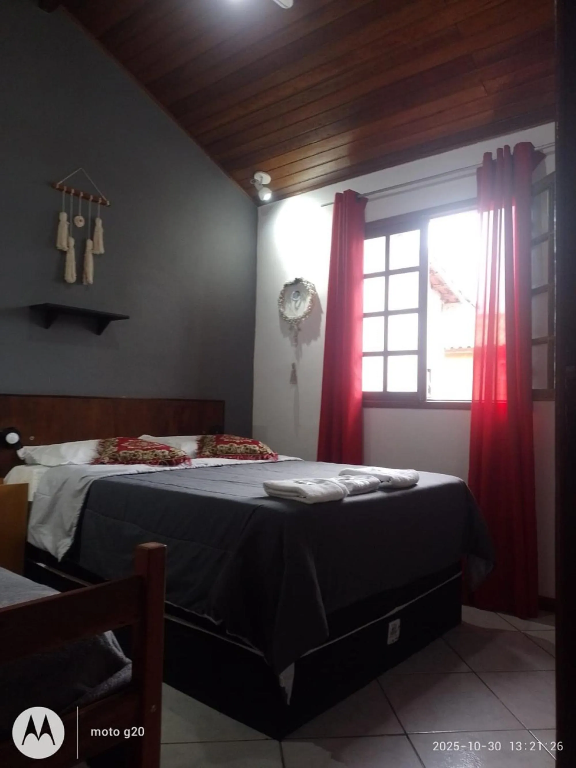 Bed in Hospedagem La Casa Agus Buzios