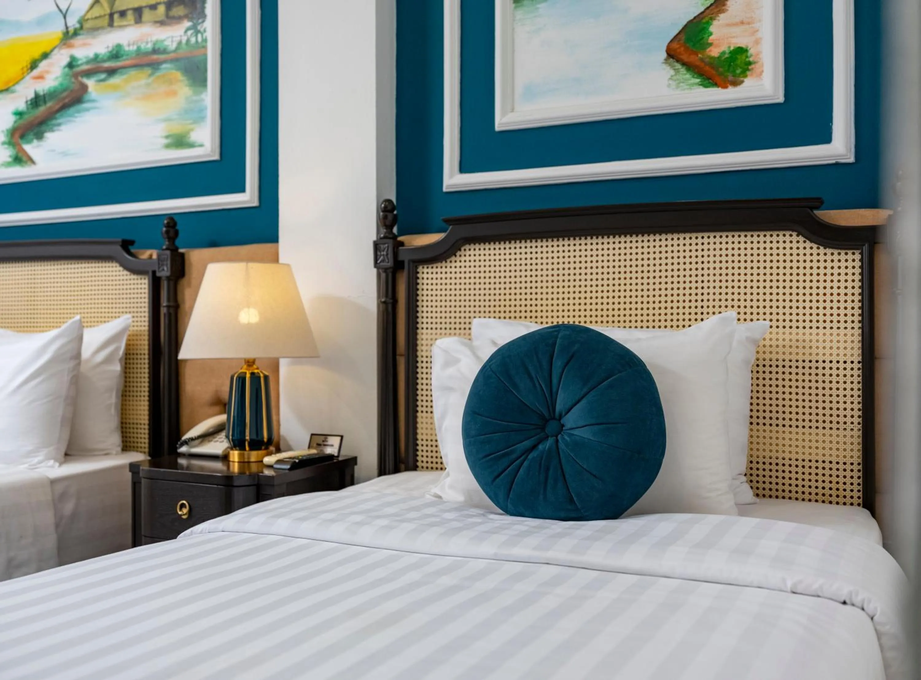 Bed in Hanoi Chic Boutique Hotel