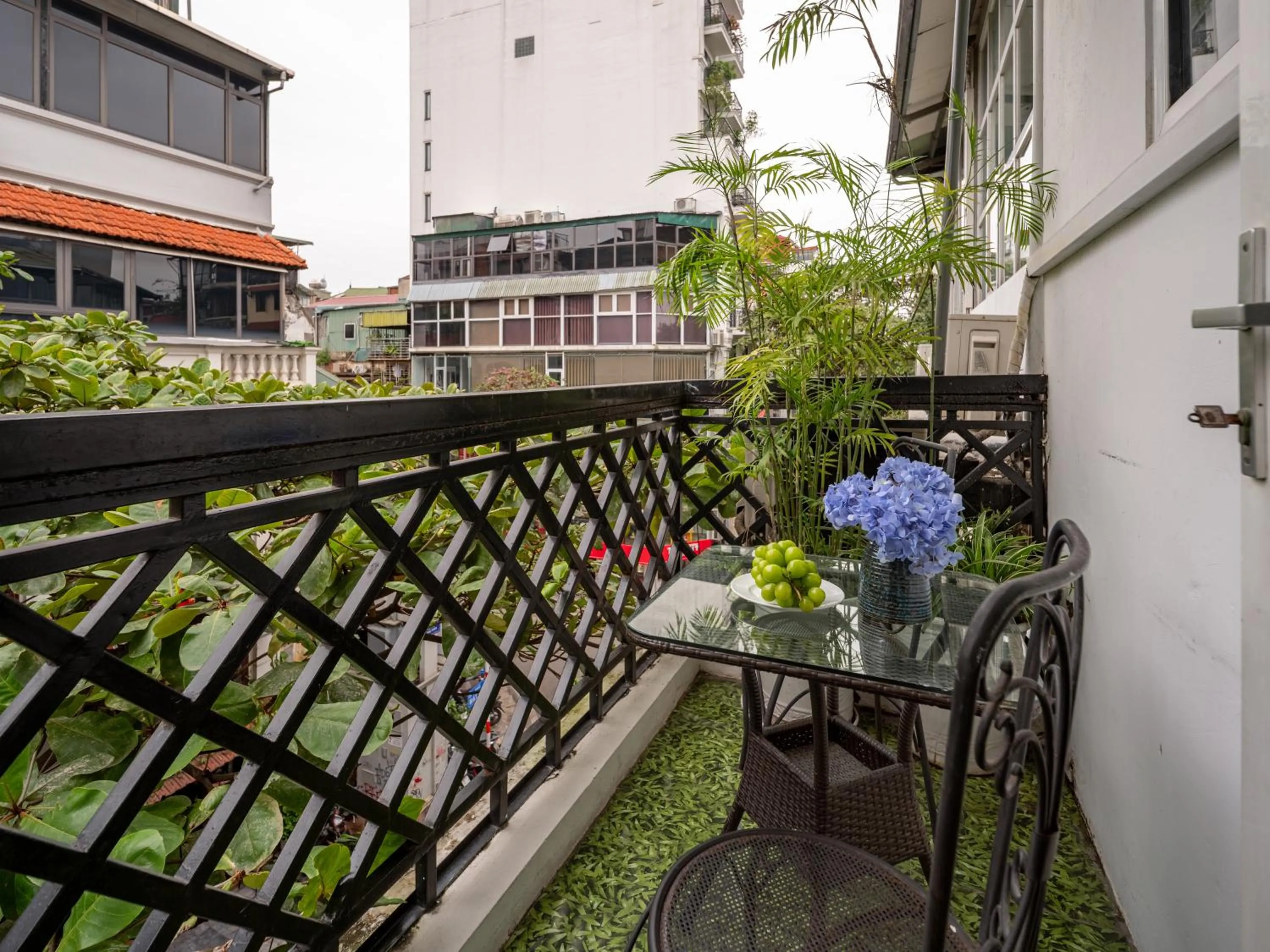 Balcony/Terrace in Hanoi Chic Boutique Hotel