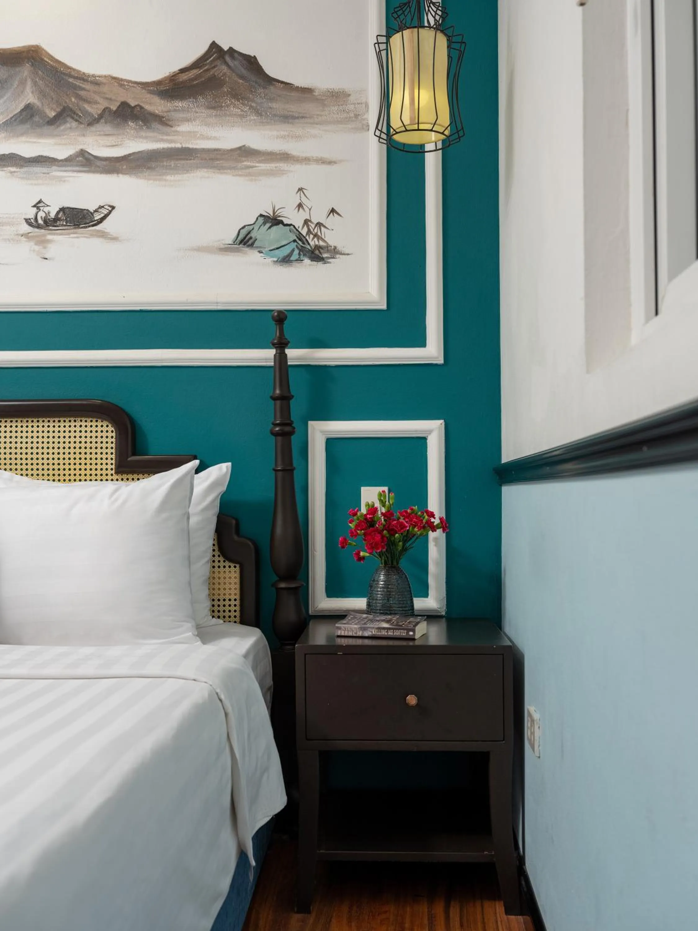 Bed in Hanoi Chic Boutique Hotel