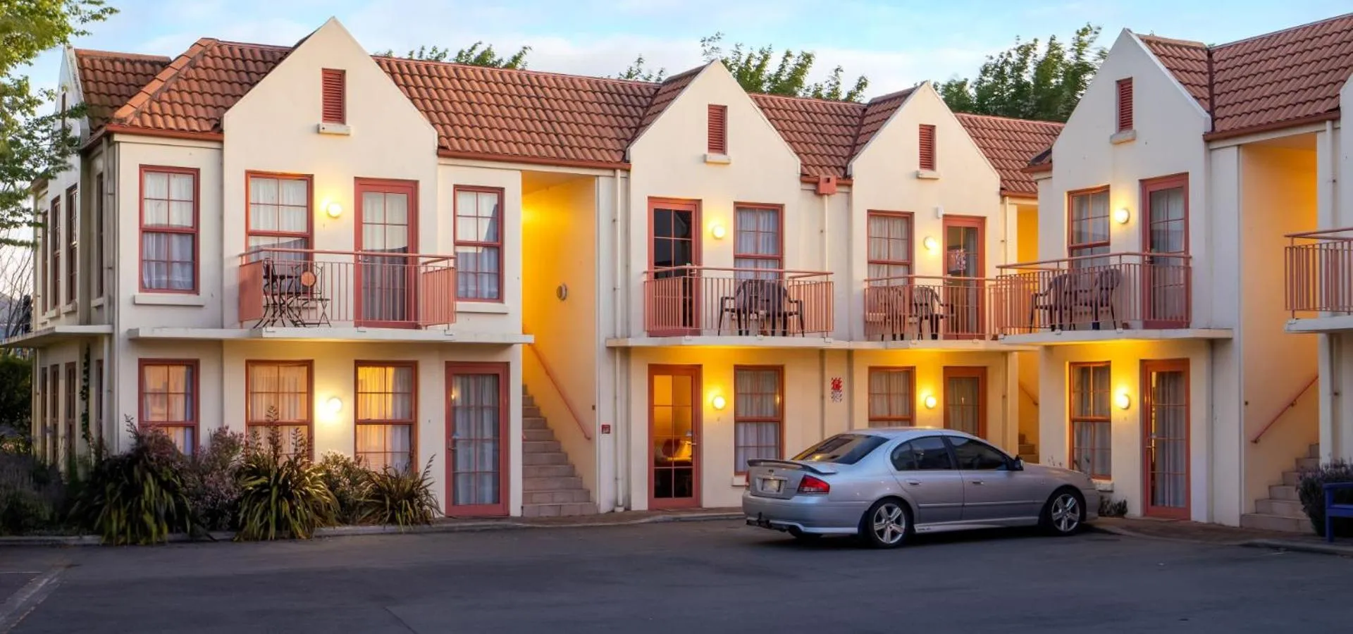 Property building in Addington Stadium Motel