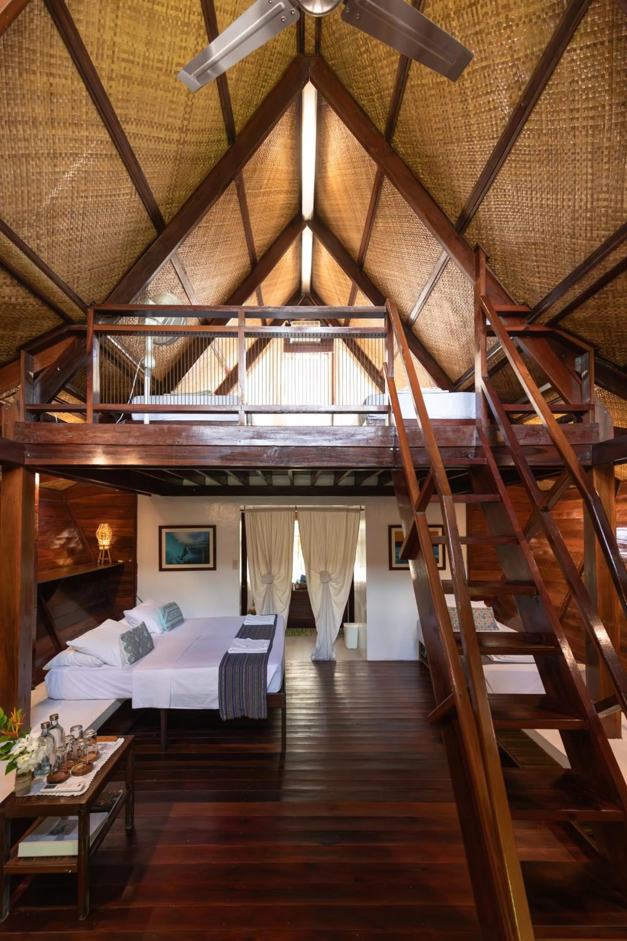 Bed in Harana Surf Resort