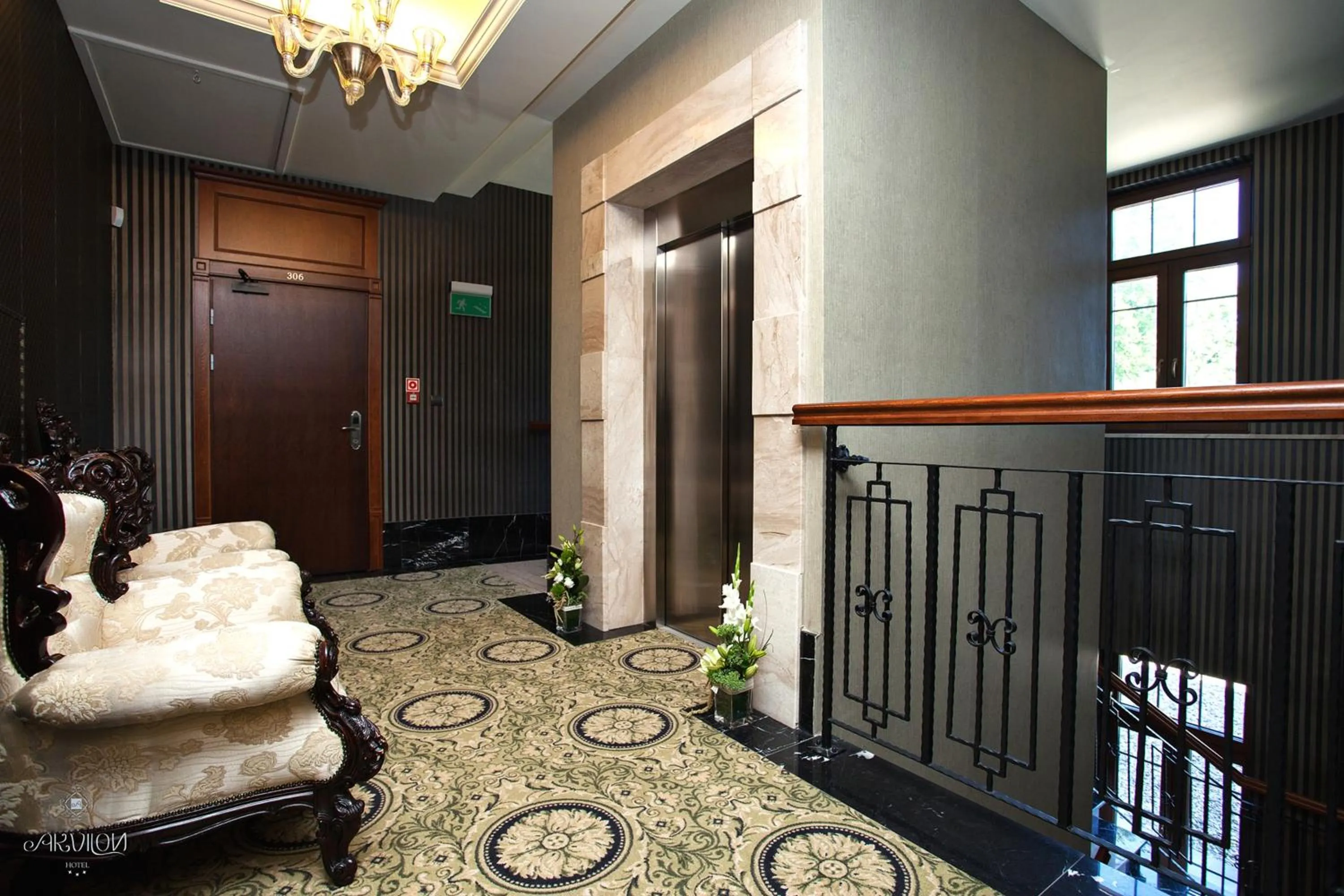 Property building in Hotel Akvilon