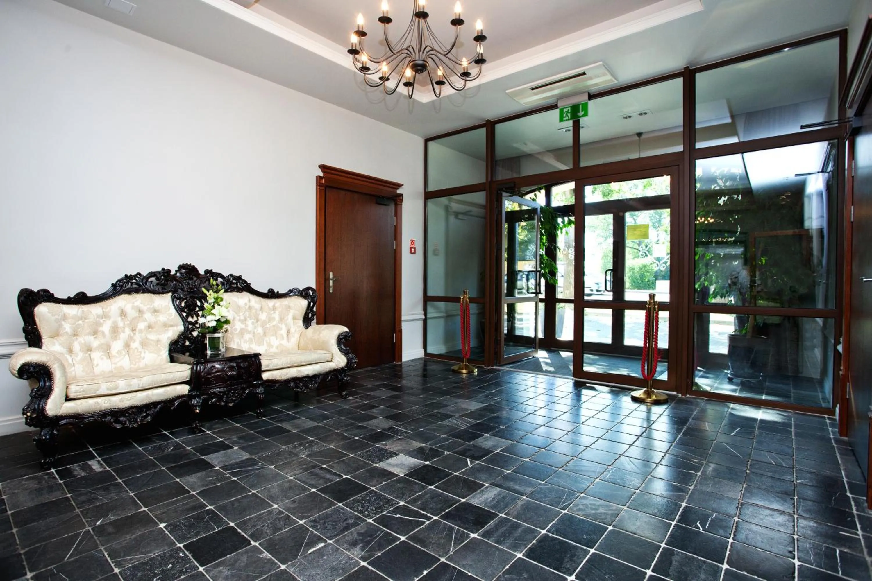 Lobby or reception in Hotel Akvilon