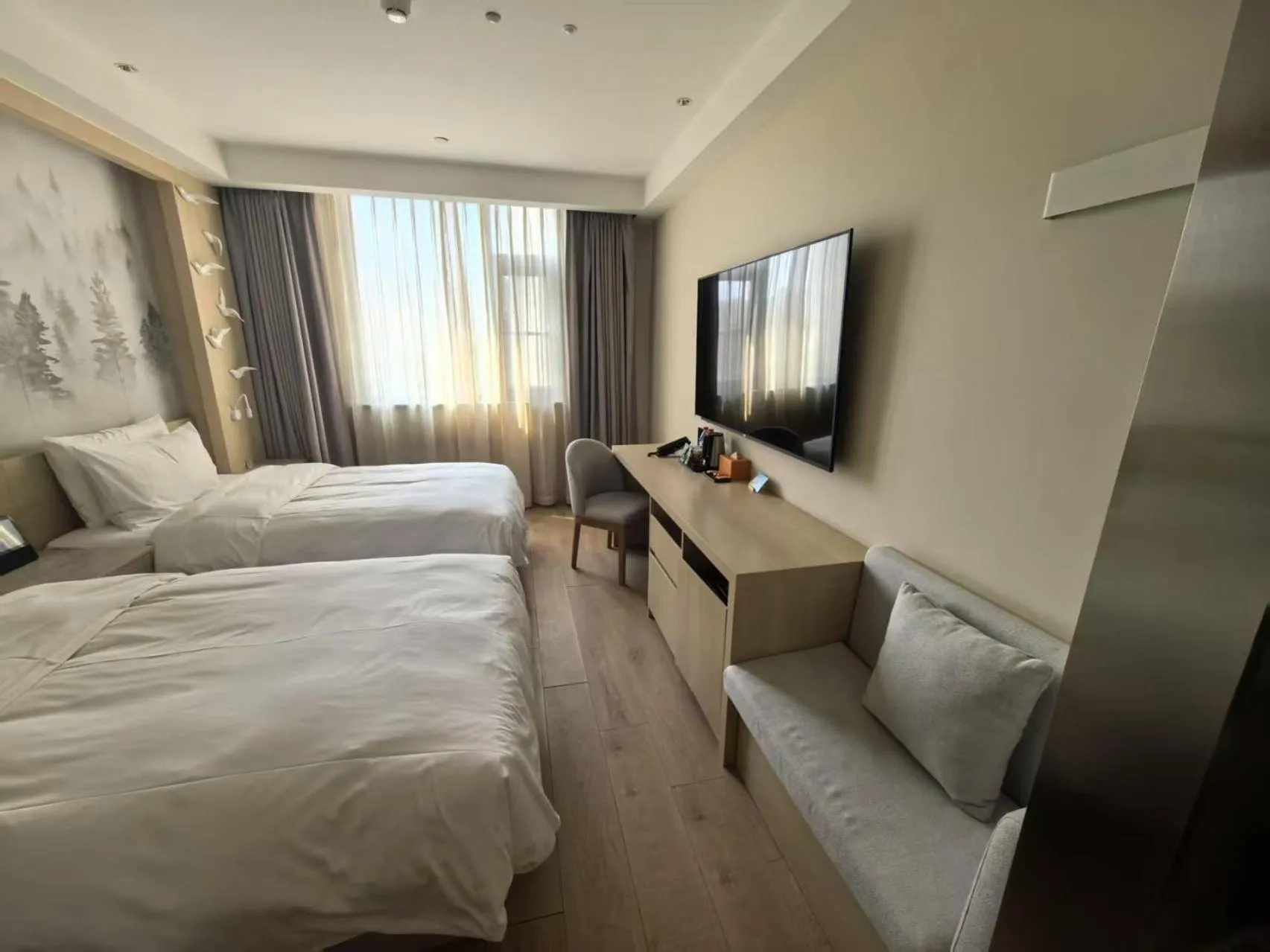 Photo of the whole room, Bed in Orange Hotel Beijing South Railway Station South Square