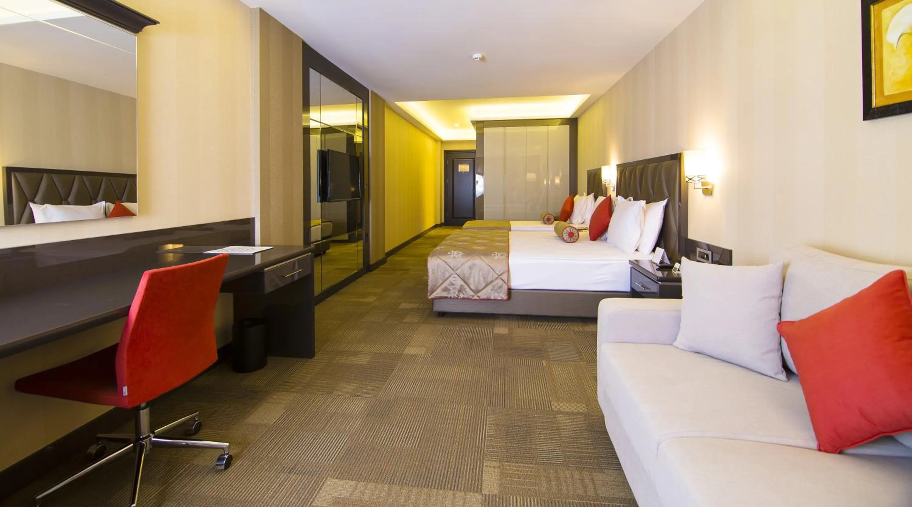 Living room in Svalinn Hotel