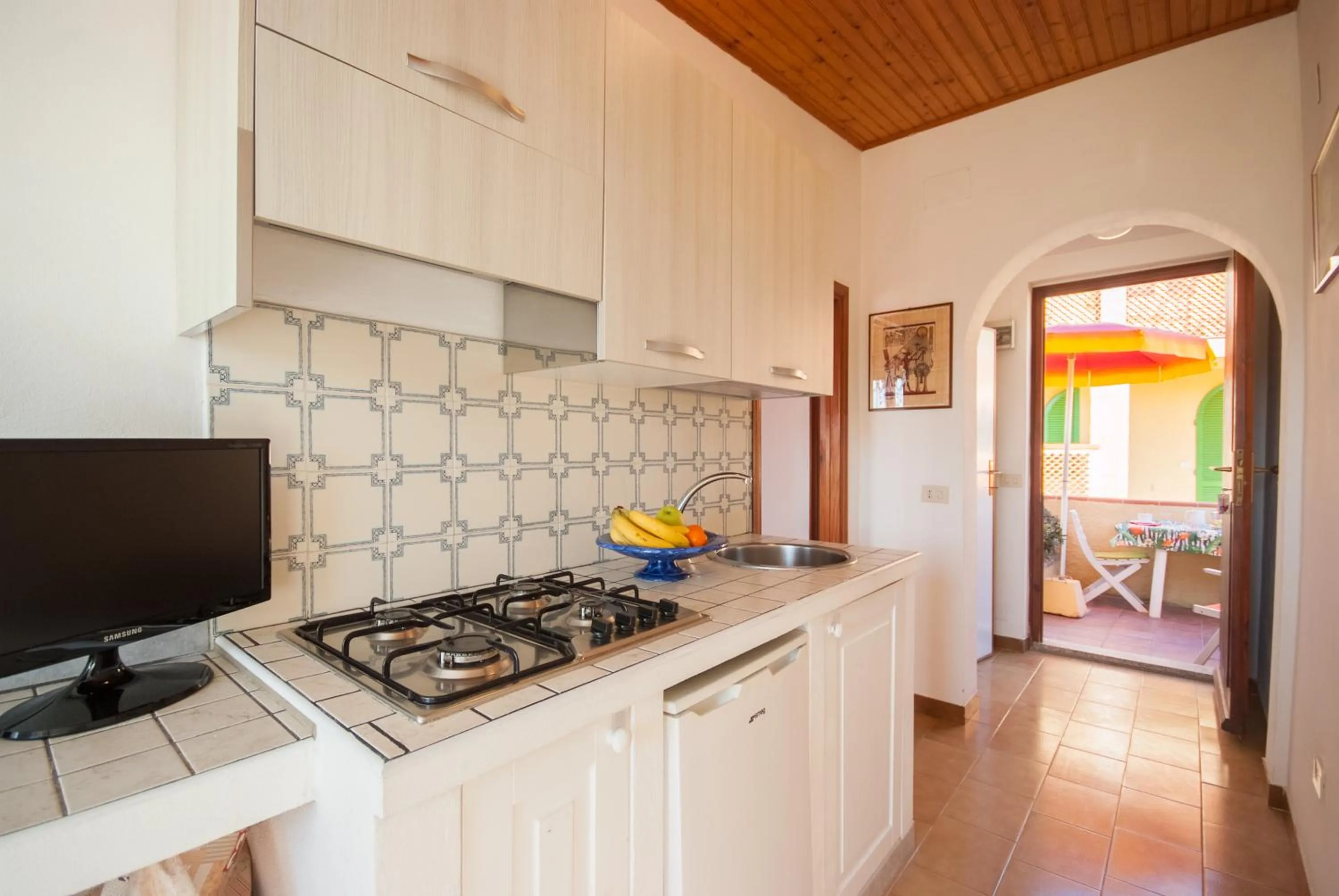 Kitchen or kitchenette in Residence La Valdana