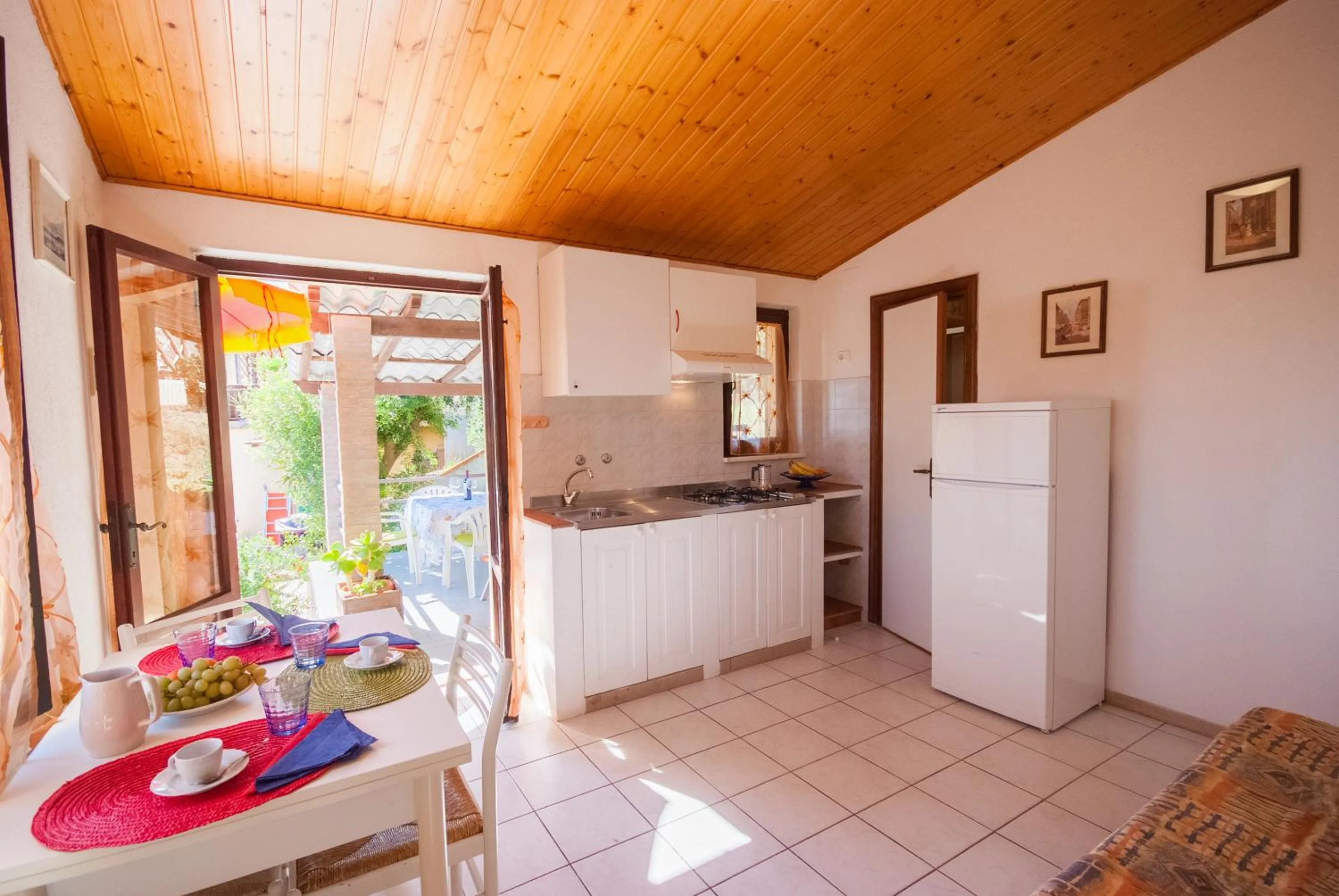 Kitchen or kitchenette in Residence La Valdana