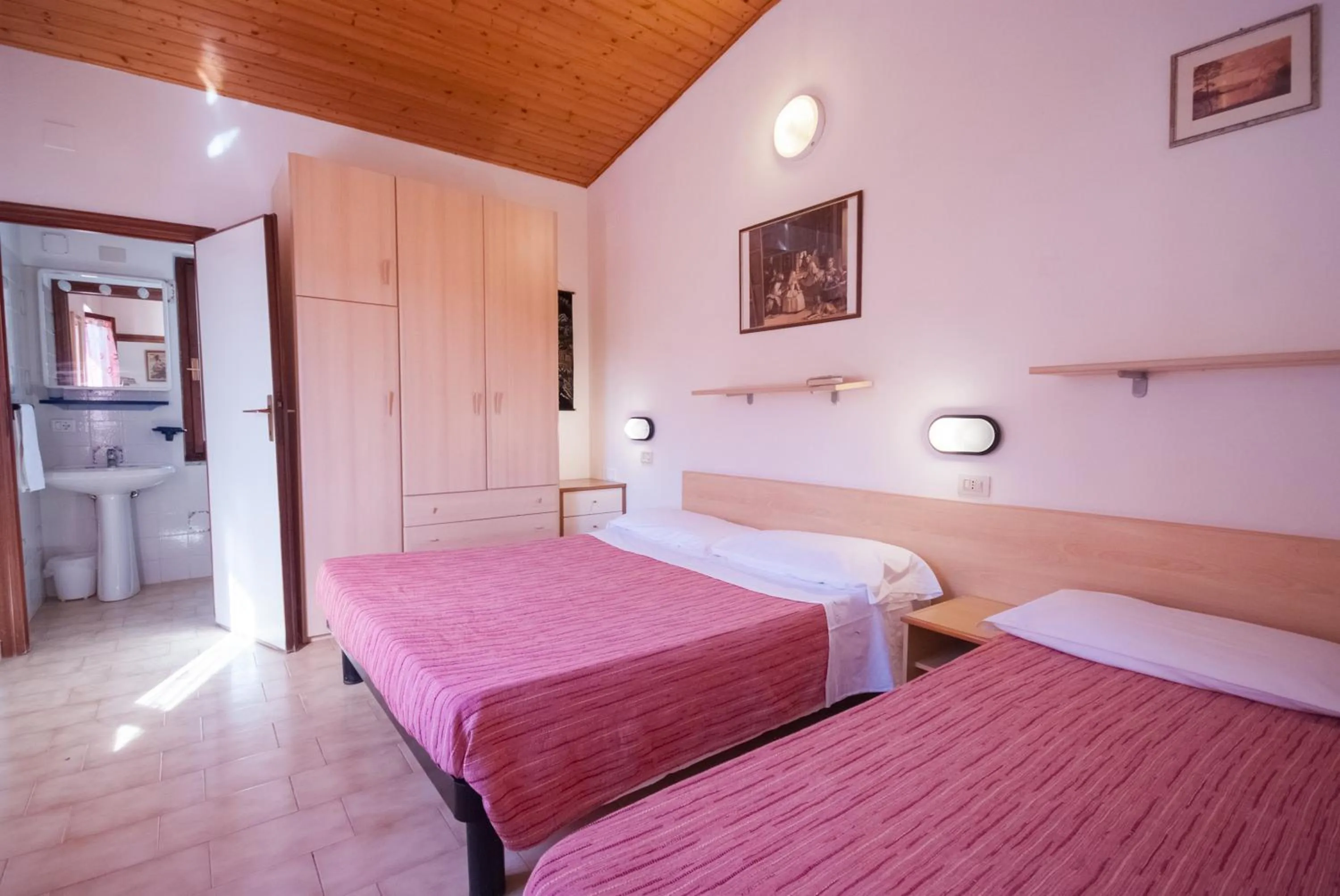 Bedroom, Bed in Residence La Valdana