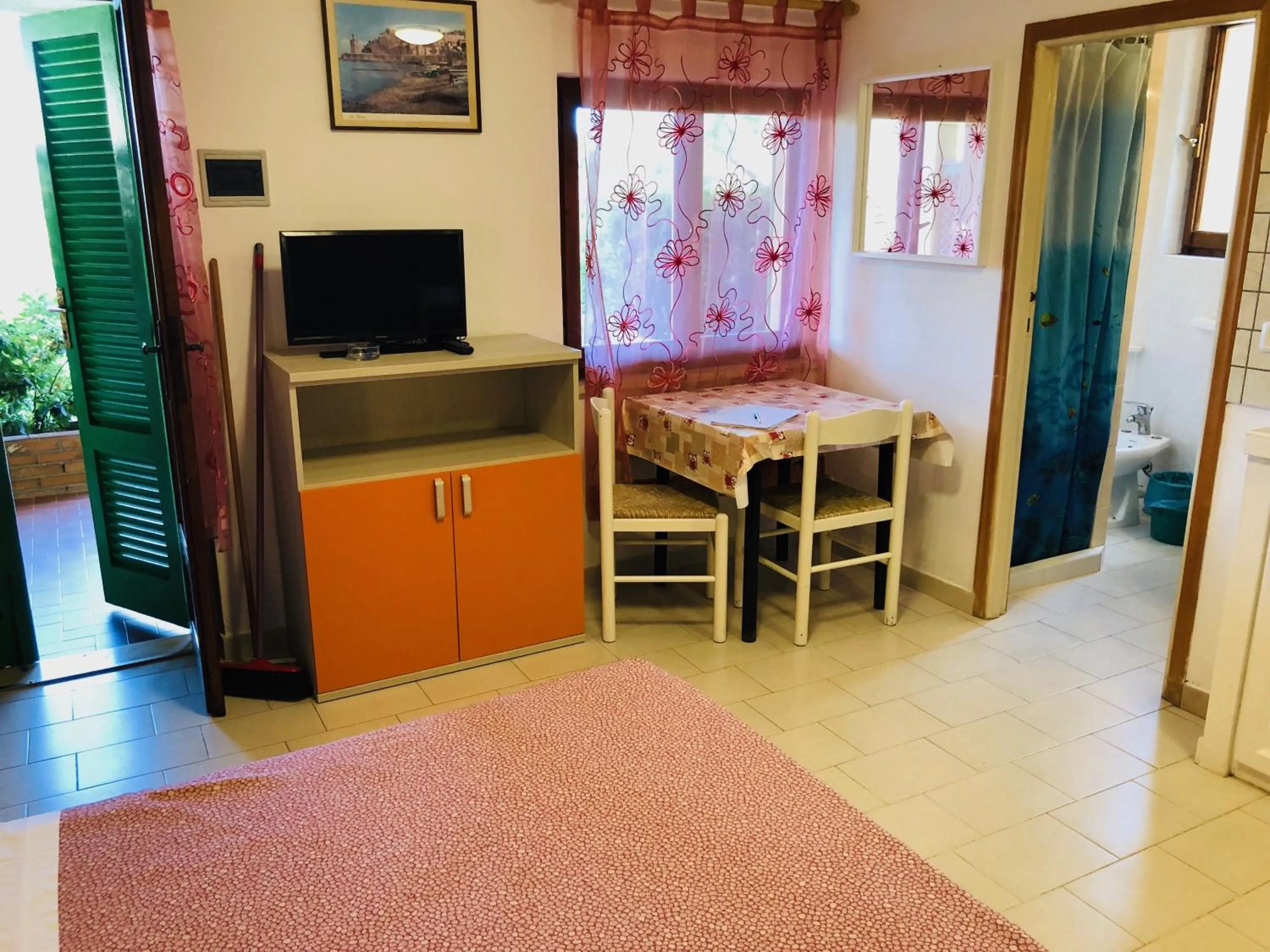 Living room, Bed in Residence La Valdana