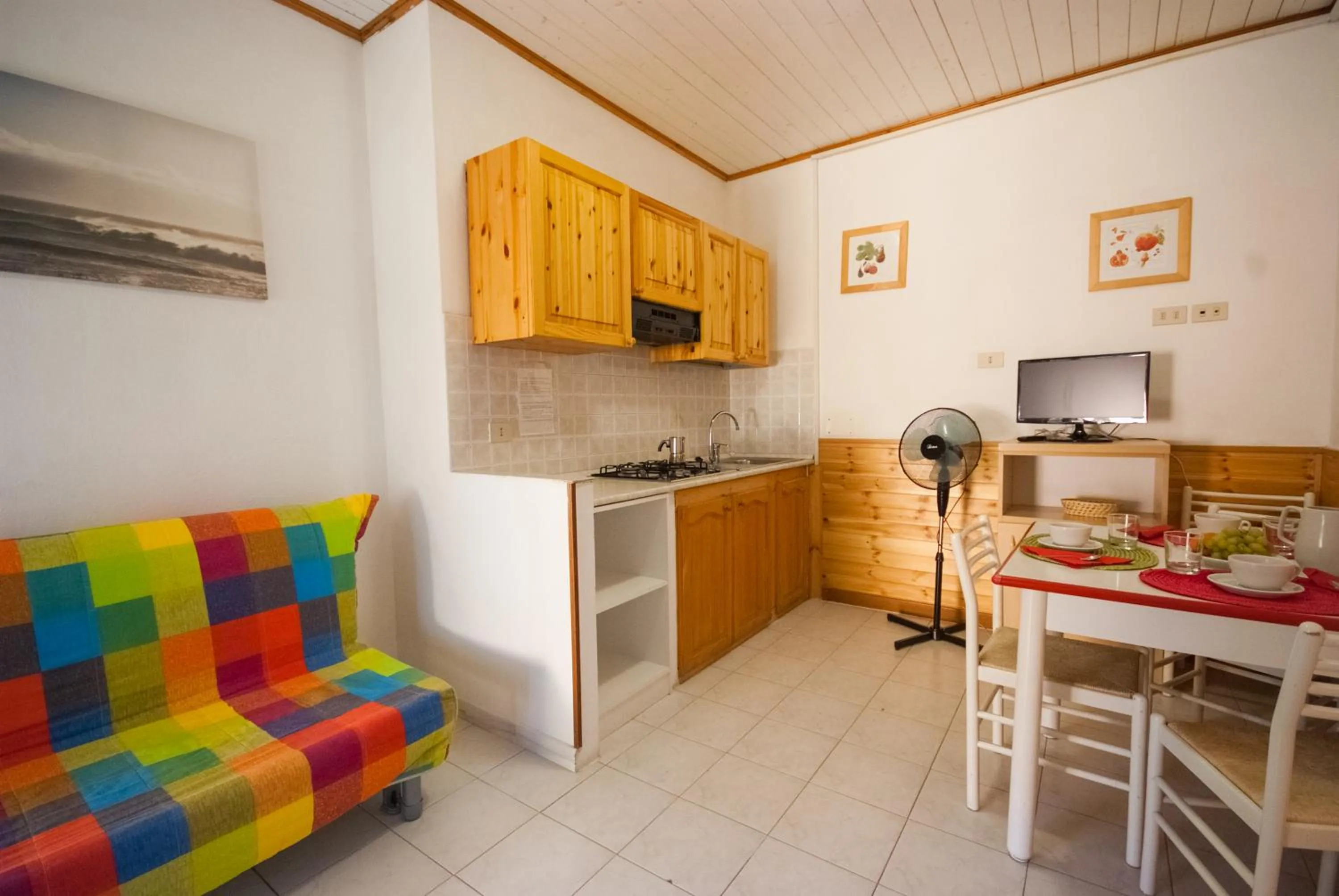 Kitchen or kitchenette in Residence La Valdana