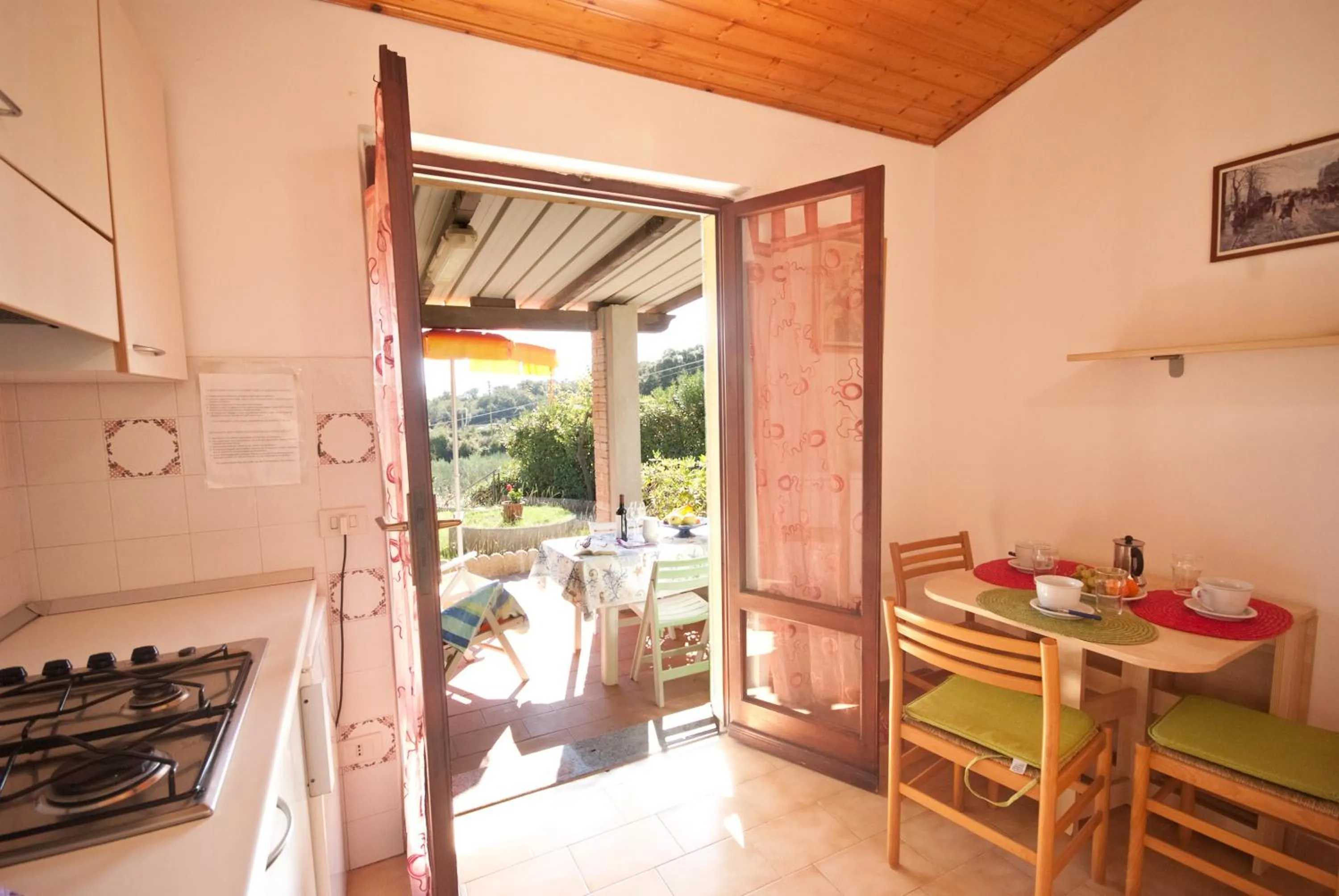 Dining area in Residence La Valdana
