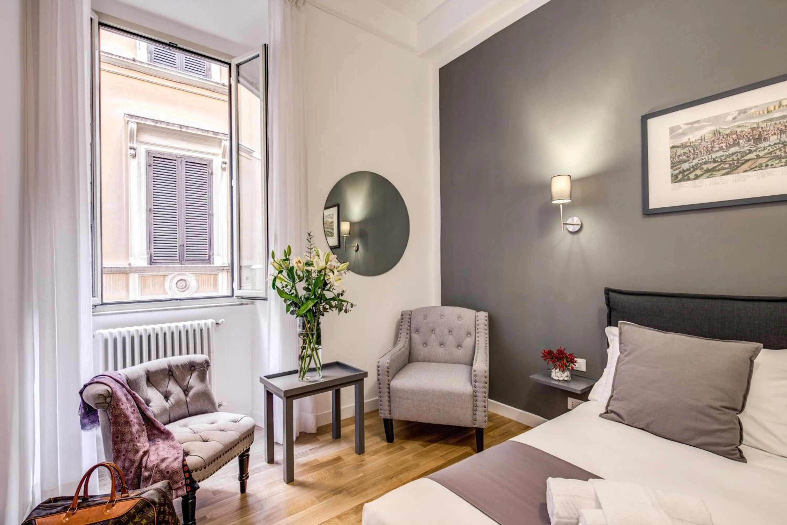 Day, Bed in Orange Suites