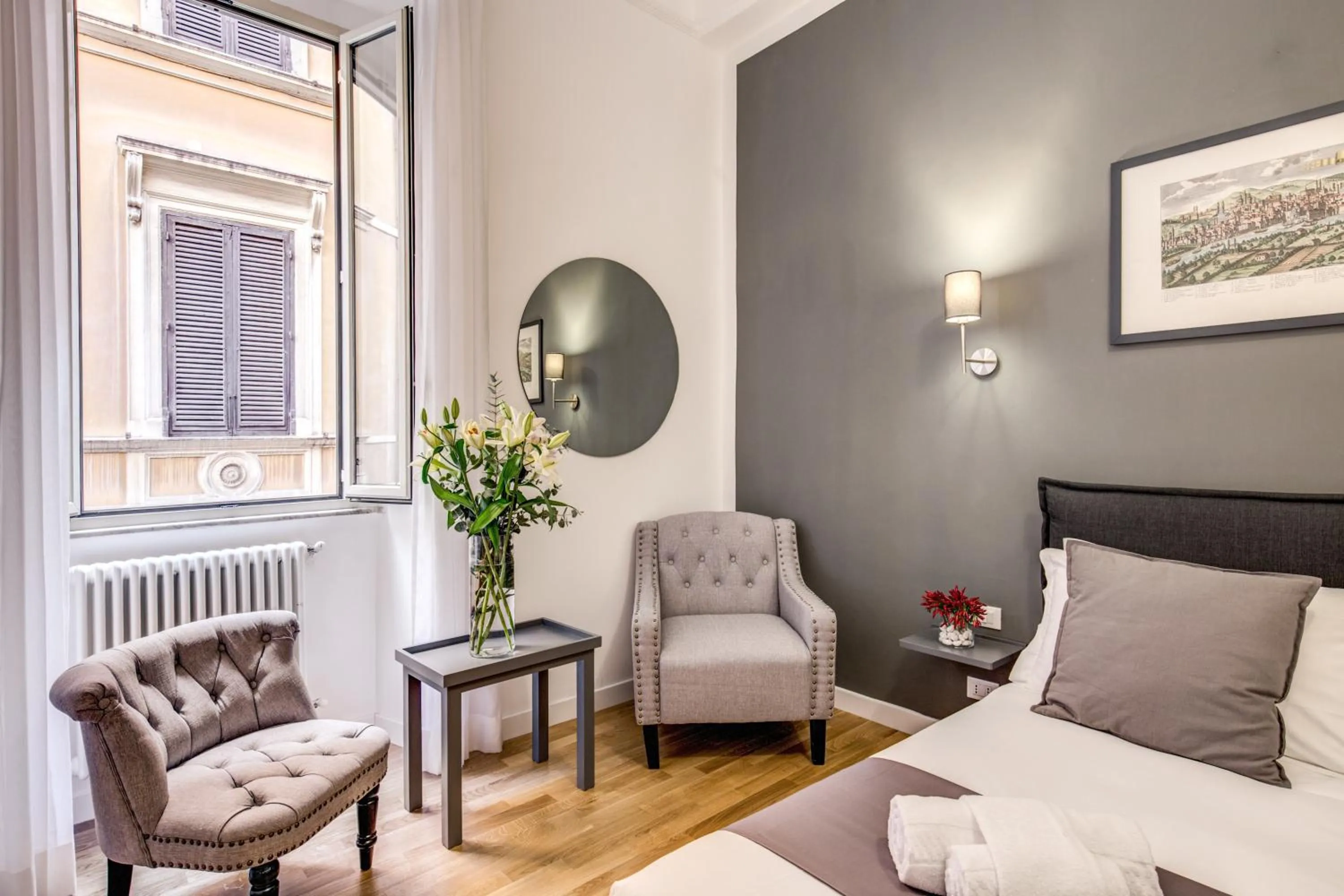 Day, Bed in Orange Suites