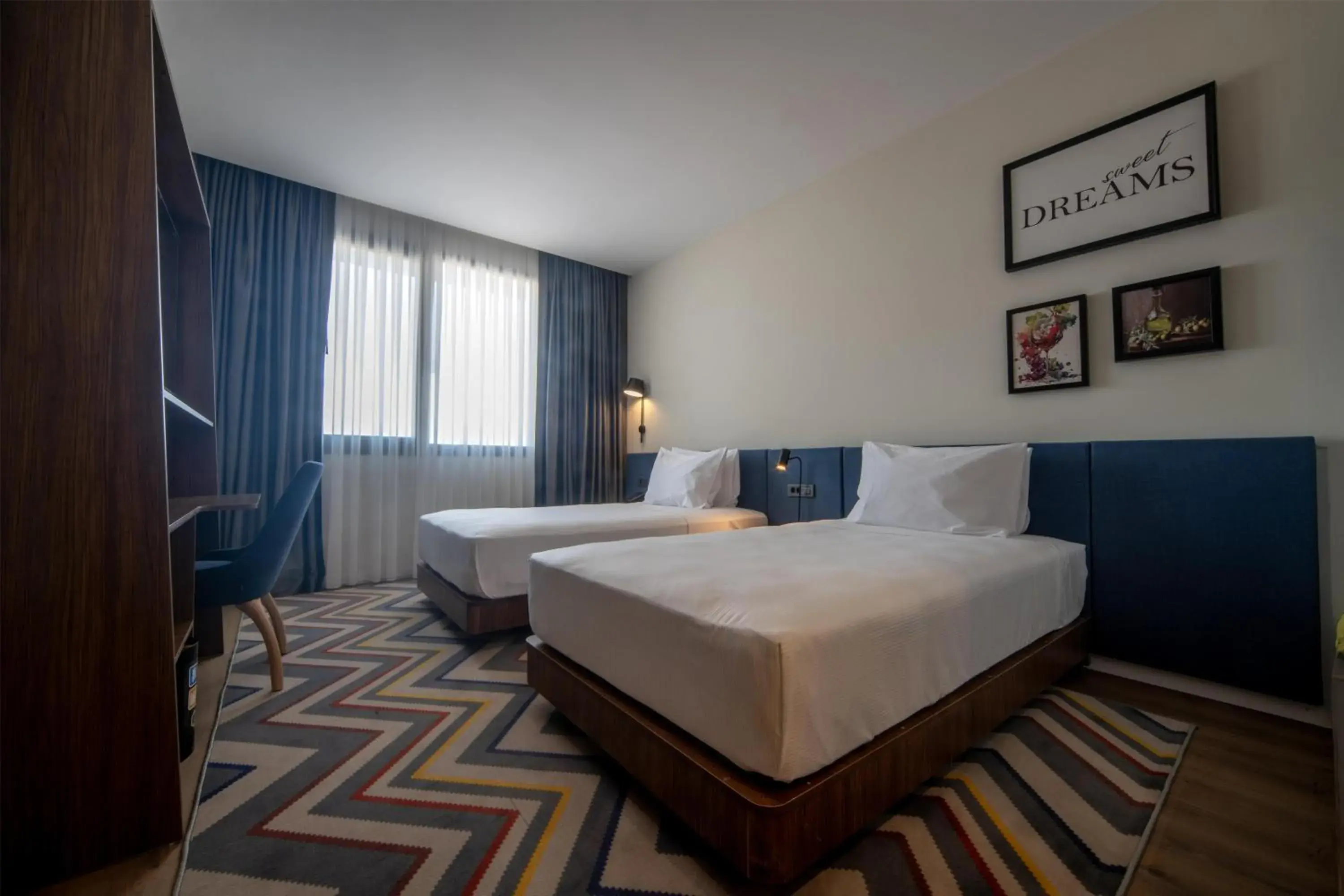 Twin Room - Smoking in Hampton By Hilton Denizli Twin Room - Smoking in Hampton By Hilton Denizli