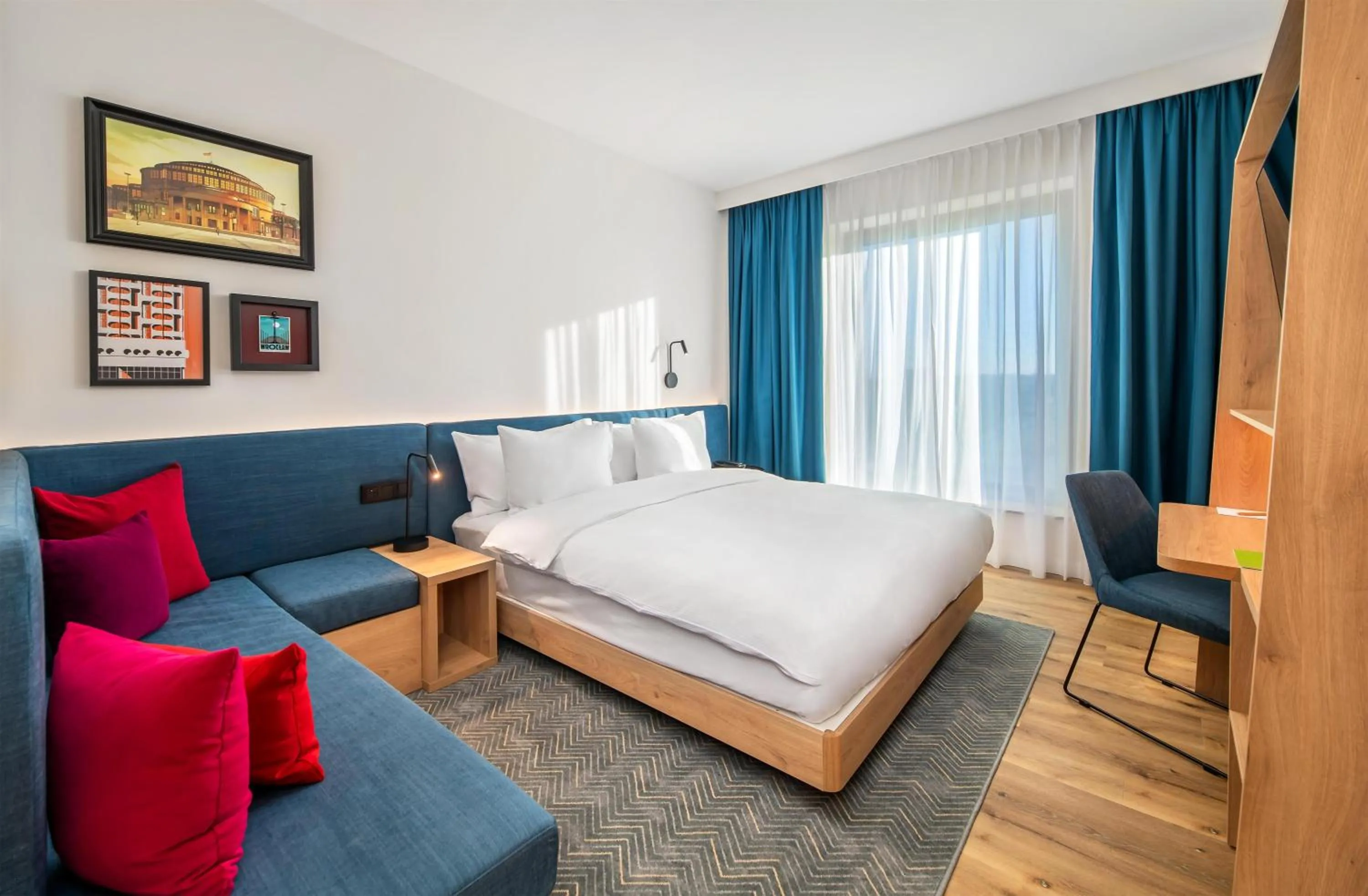 Bed in Hampton By Hilton Wroclaw Airport